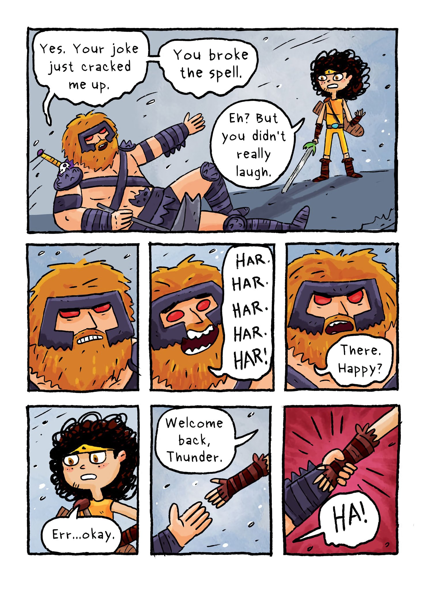 Read online Barb the Last Berzerker comic -  Issue # TPB 2 (Part 3) - 2