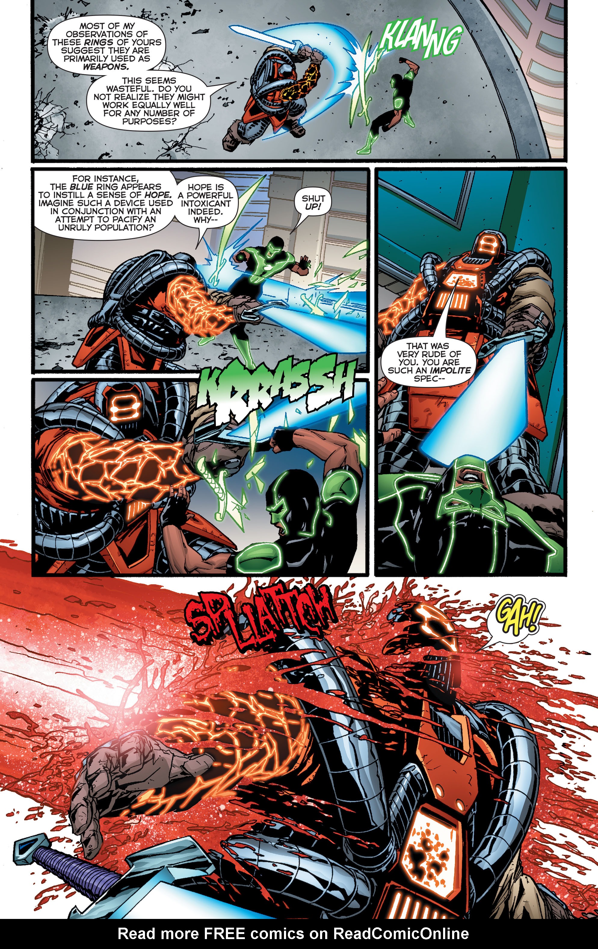 Read online Red Lanterns comic -  Issue #37 - 16