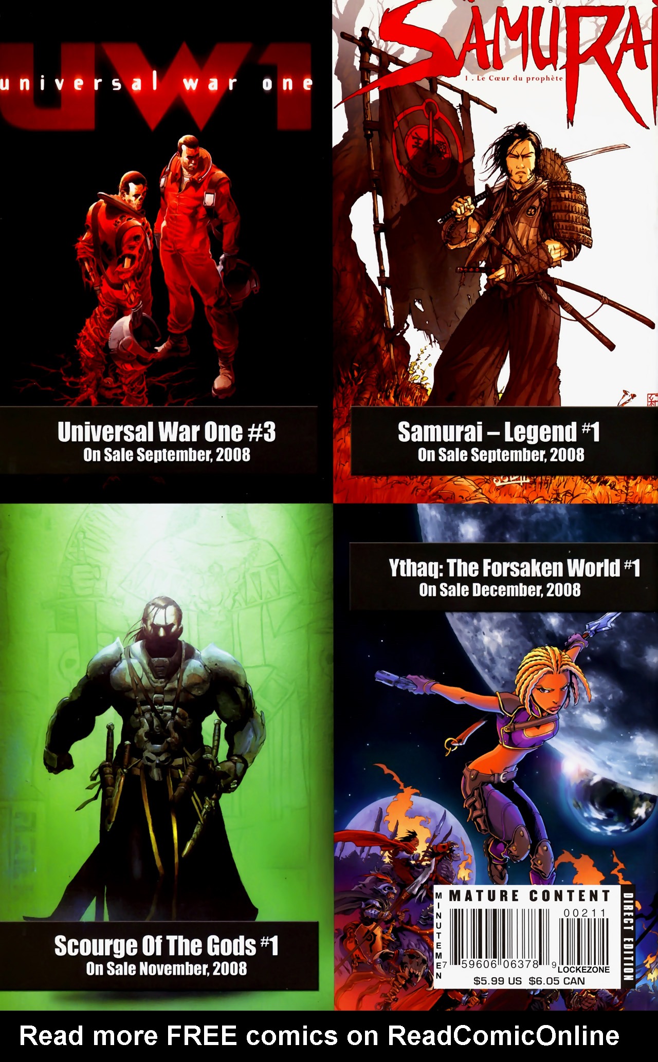 Read online Universal War One comic -  Issue #2 - 60