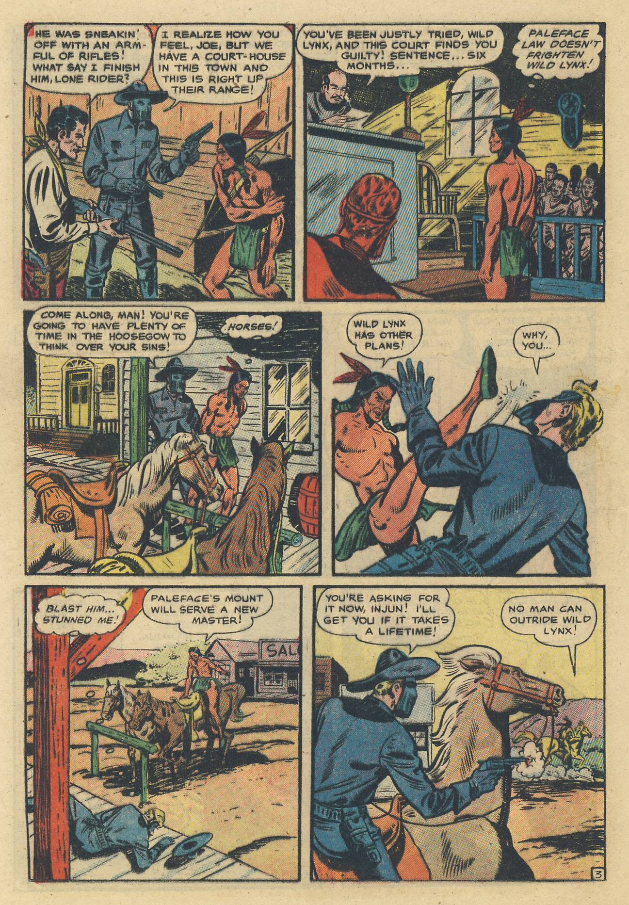 Read online Swift Arrow (1954) comic -  Issue #5 - 14