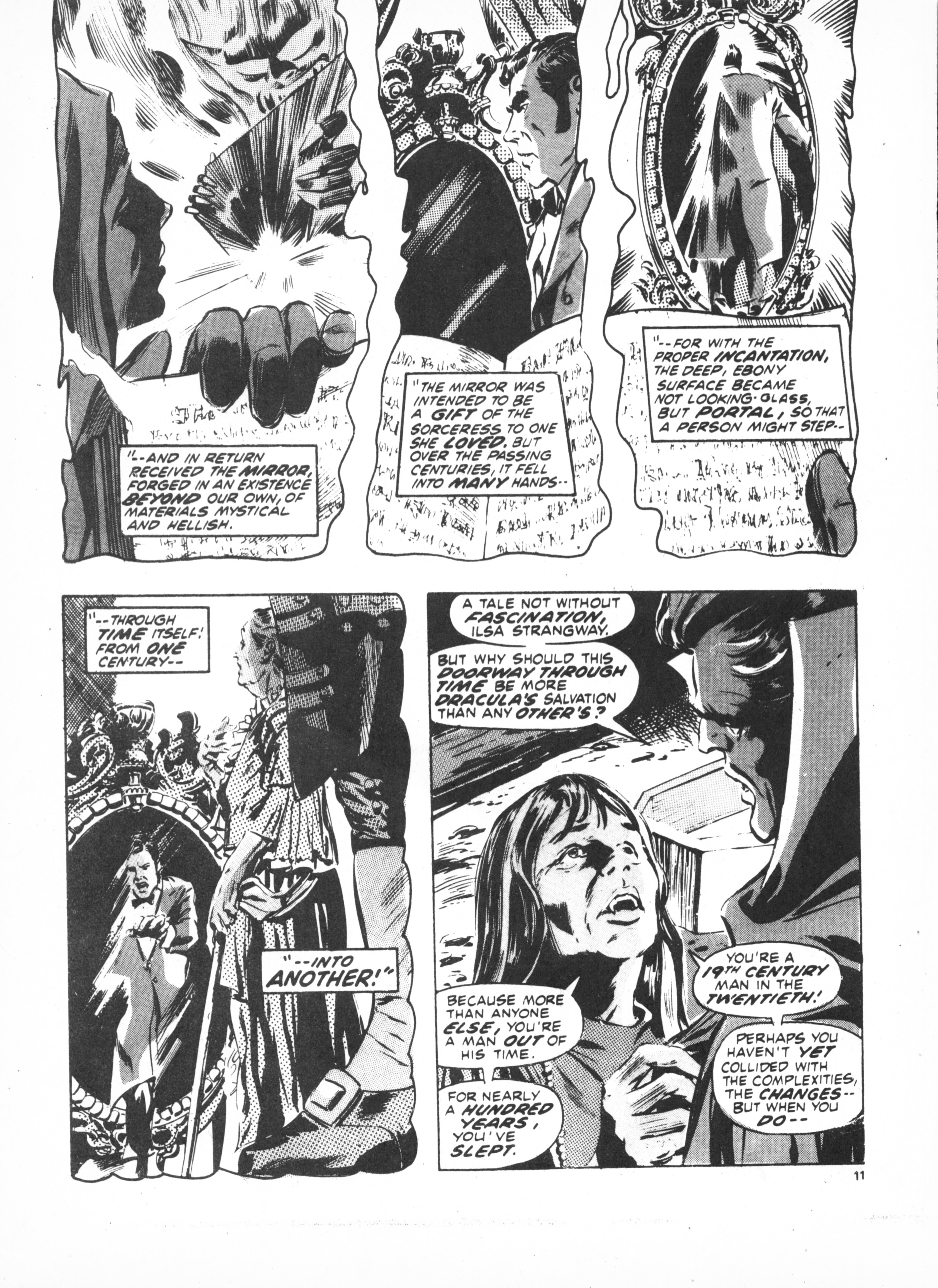 Read online Dracula Lives (1974) comic -  Issue #7 - 11