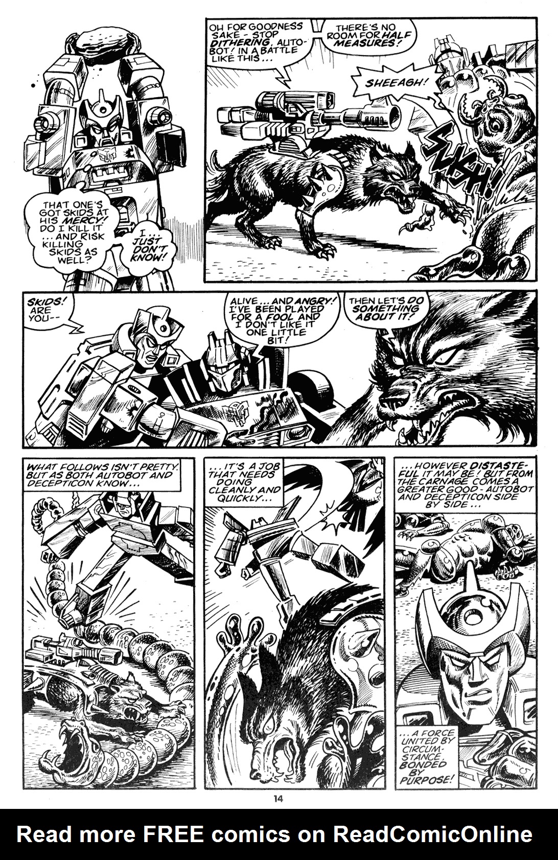 Read online The Transformers (UK) comic -  Issue #222 - 12