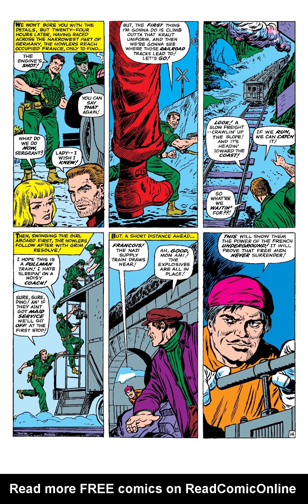 Read online Sgt. Fury Epic Collection: The Howling Commandos comic -  Issue #Sgt. Fury Epic Collection Berlin Breakout (Part 1) - 40