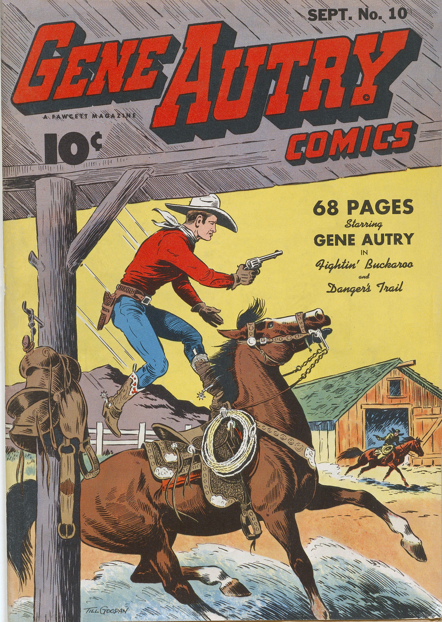 Read online Gene Autry Comics comic -  Issue #10 - 1