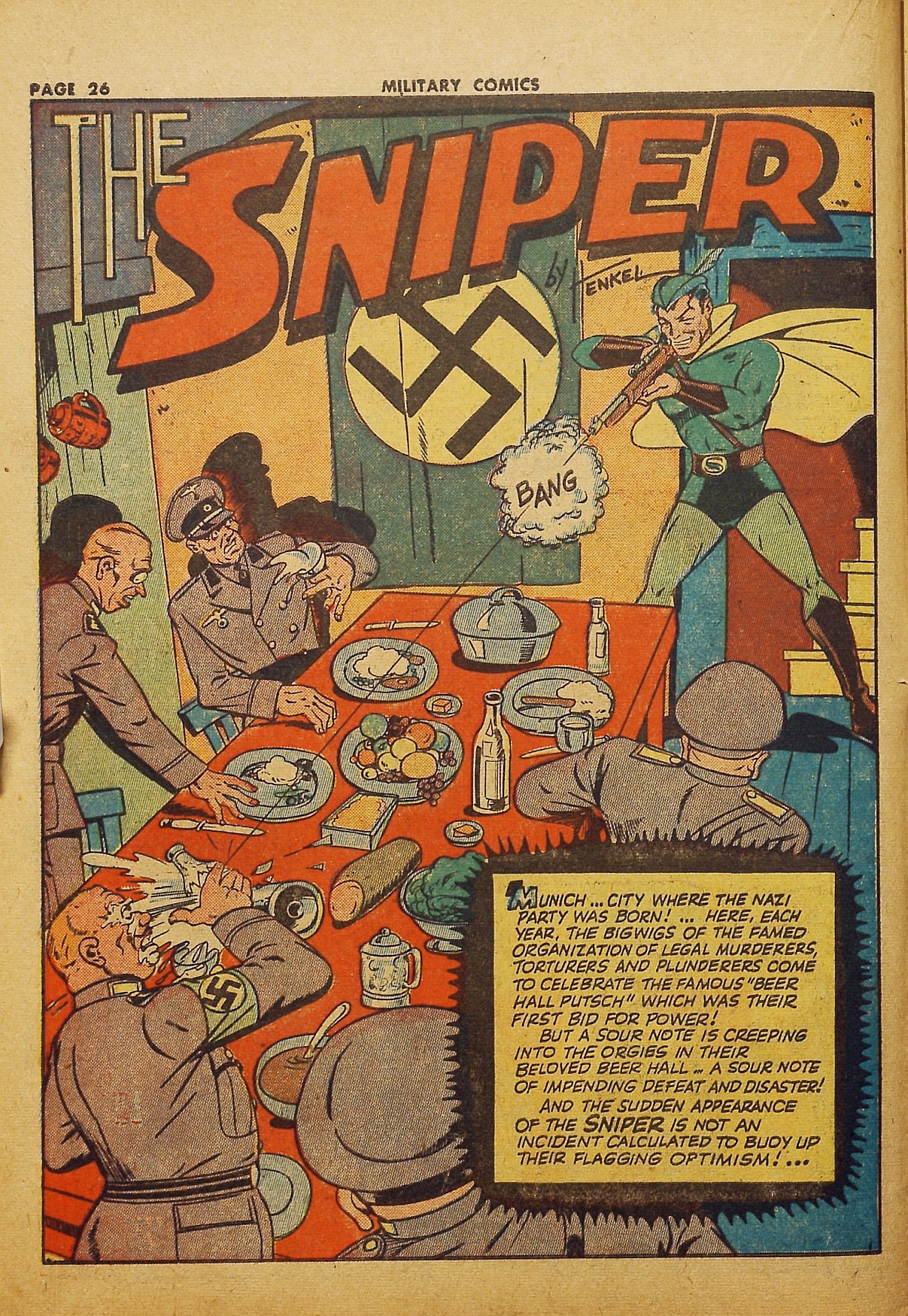 Read online Military Comics comic -  Issue #22 - 28