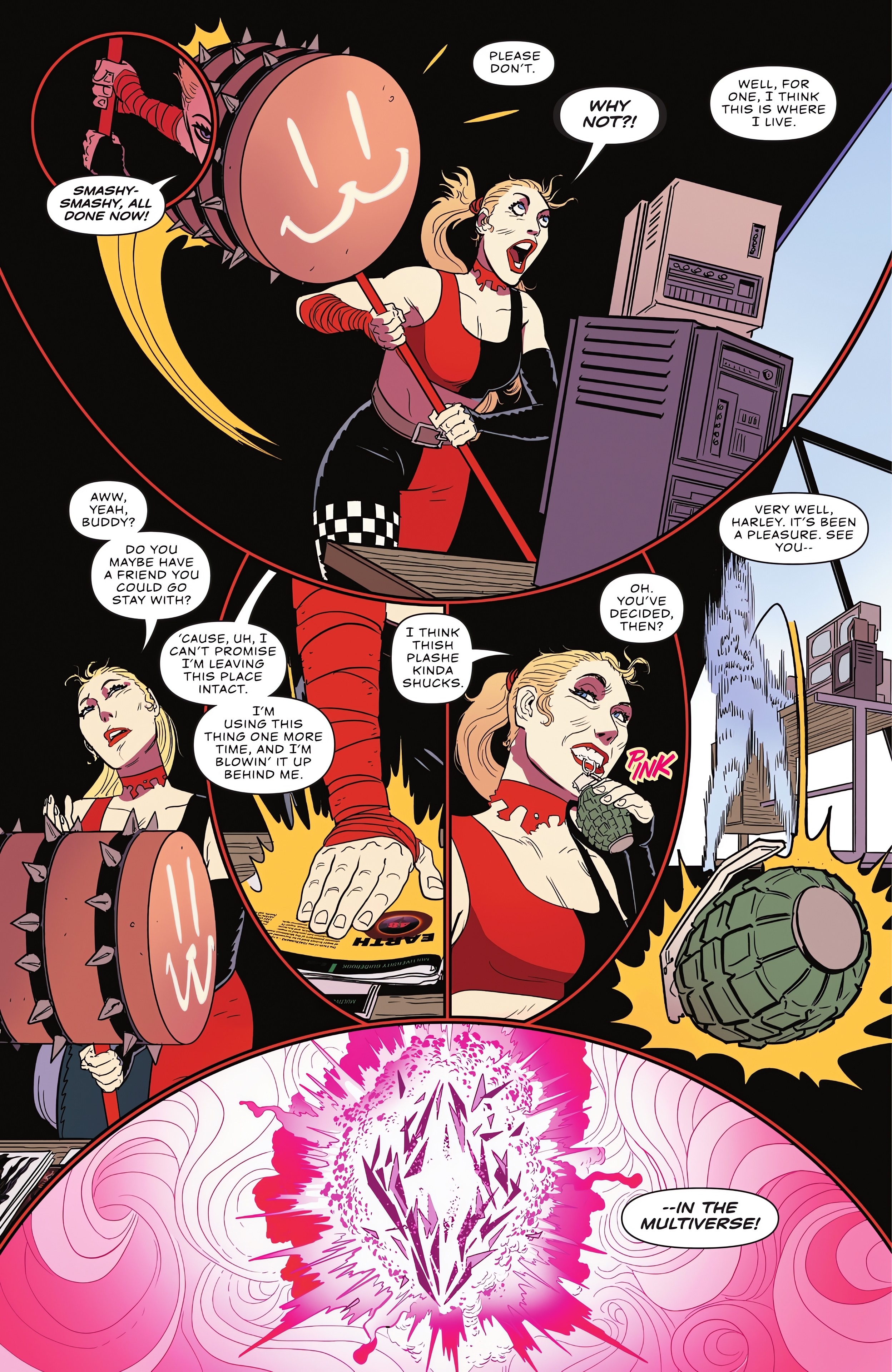 Read online Knight Terrors: Harley Quinn comic -  Issue #2 - 21