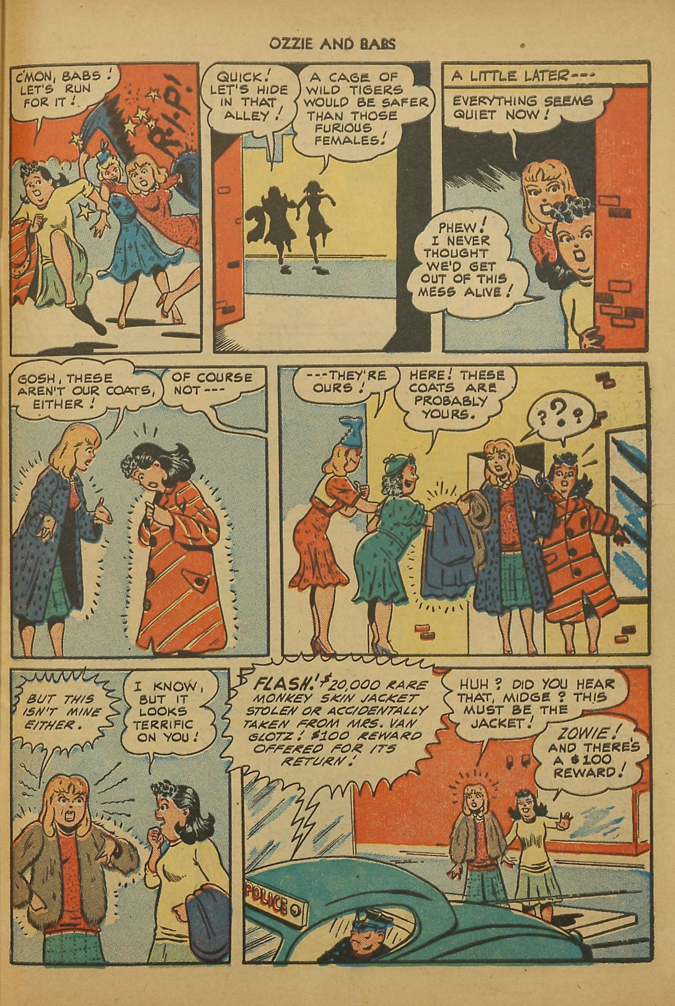 Read online Ozzie And Babs comic -  Issue #6 - 31