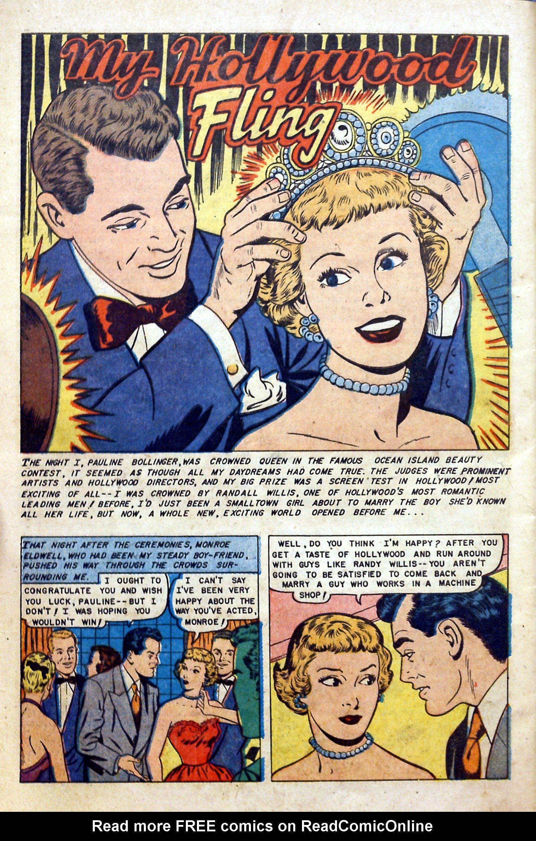 Read online Glamorous Romances comic -  Issue #69 - 28