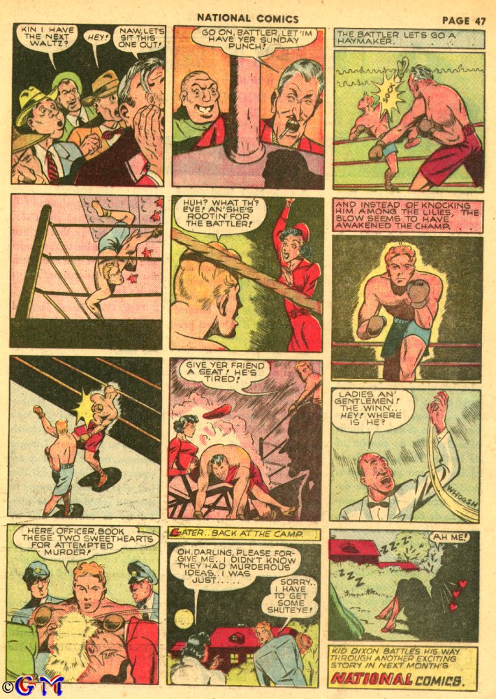 Read online National Comics comic -  Issue #9 - 44