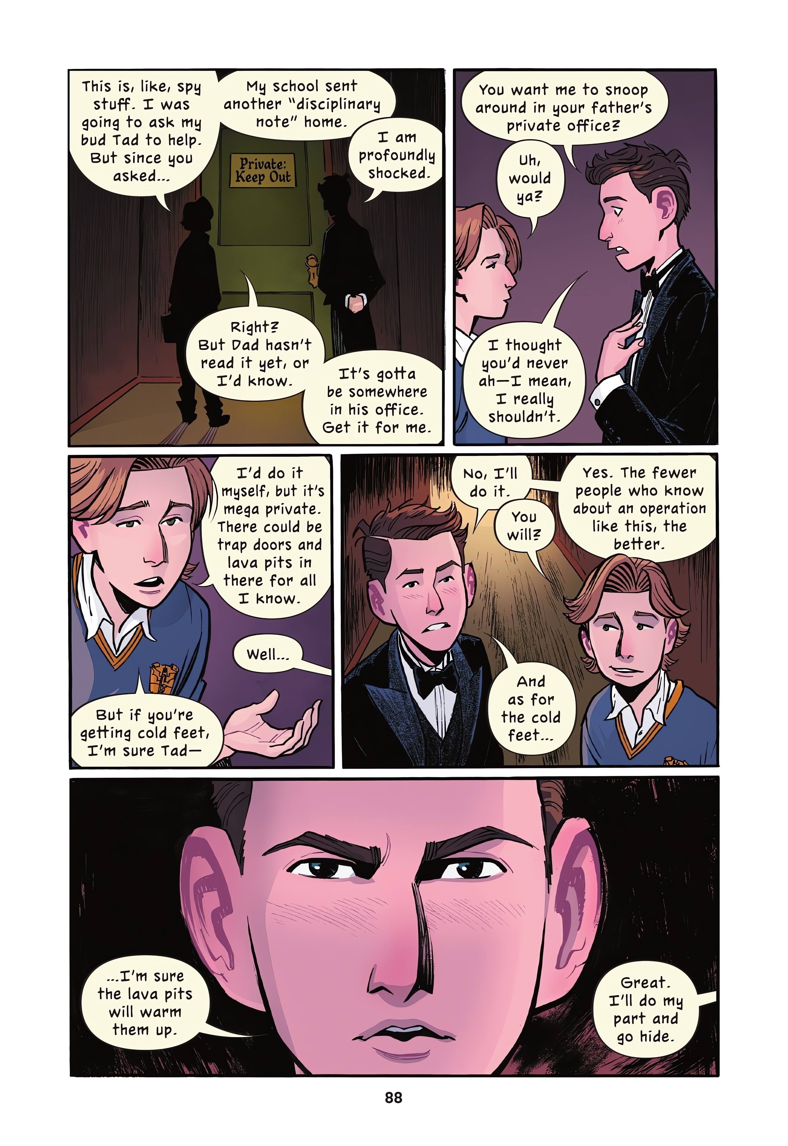 Read online Young Alfred: Pain in the Butler comic -  Issue # TPB (Part 1) - 84