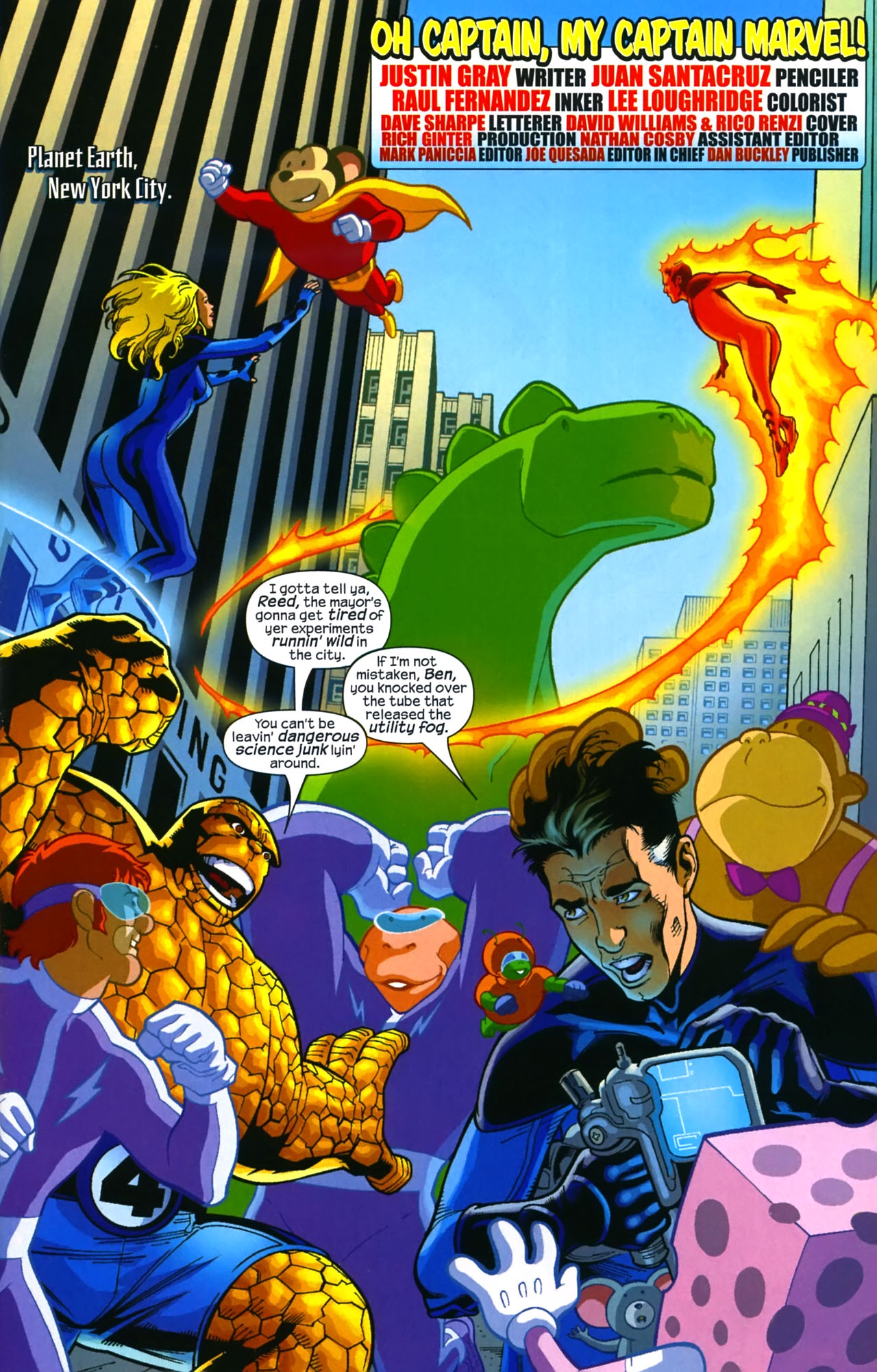 Read online Marvel Adventures Fantastic Four comic -  Issue #16 - 2