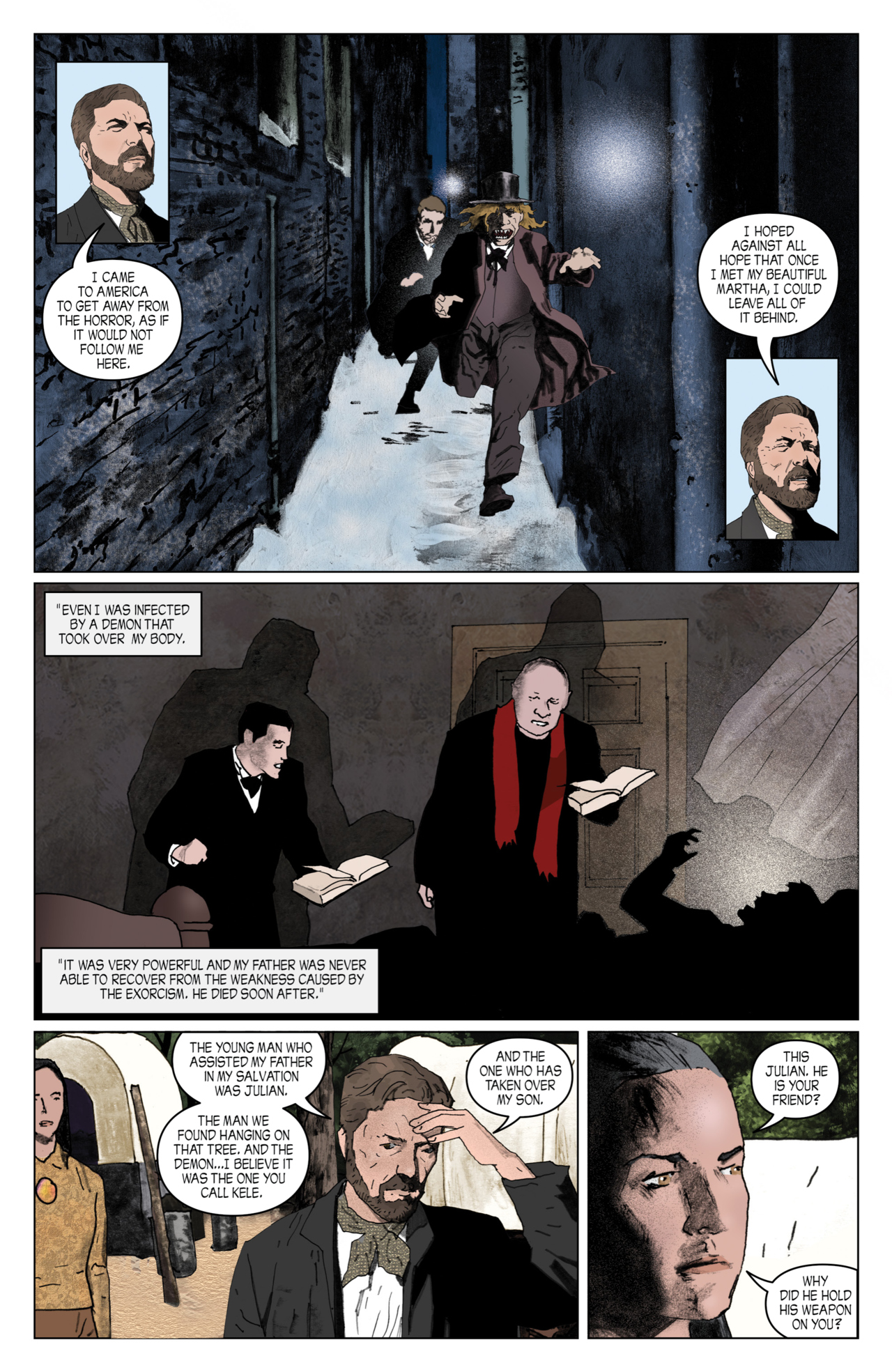 Read online John Carpenter's Night Terrors comic -  Issue # Black Sparrow - 99