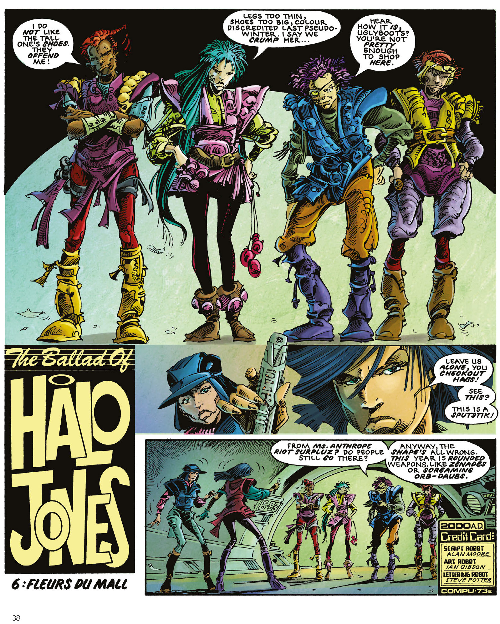 Read online The Ballad of Halo Jones: Full Colour Omnibus Edition comic -  Issue # TPB (Part 1) - 40
