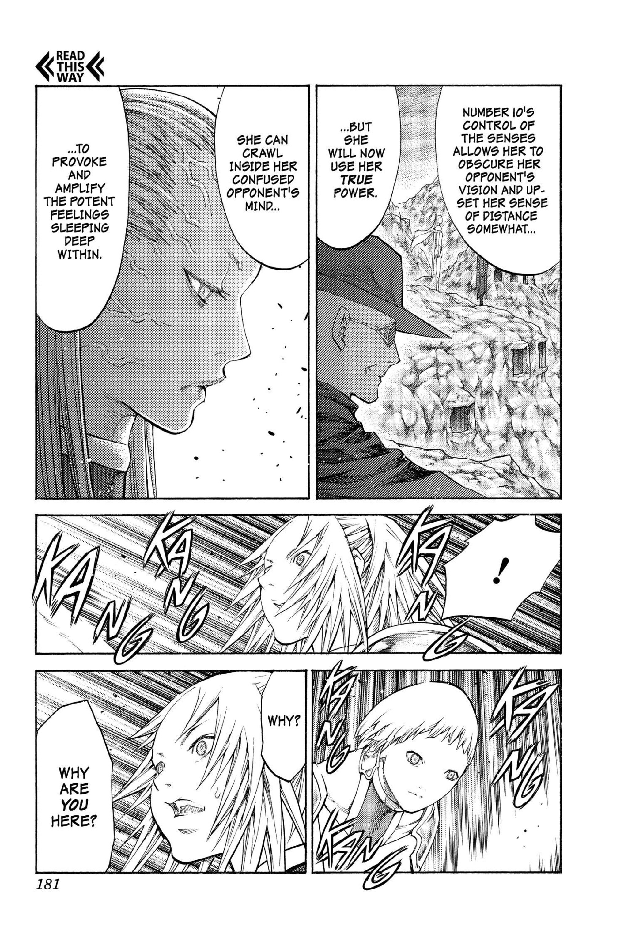 Read online Claymore comic -  Issue #19 - 163