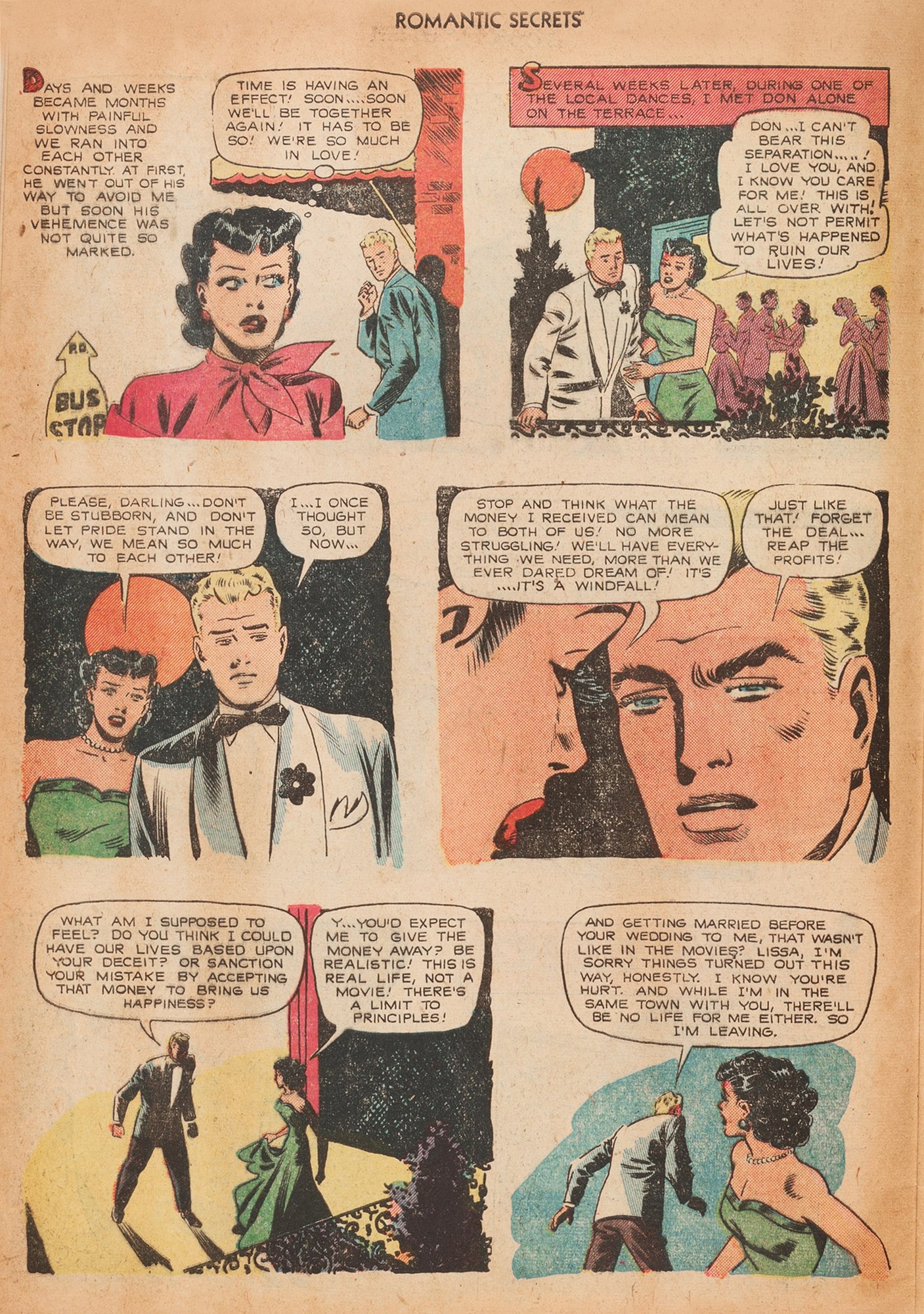 Read online Romantic Secrets comic -  Issue #28 - 12