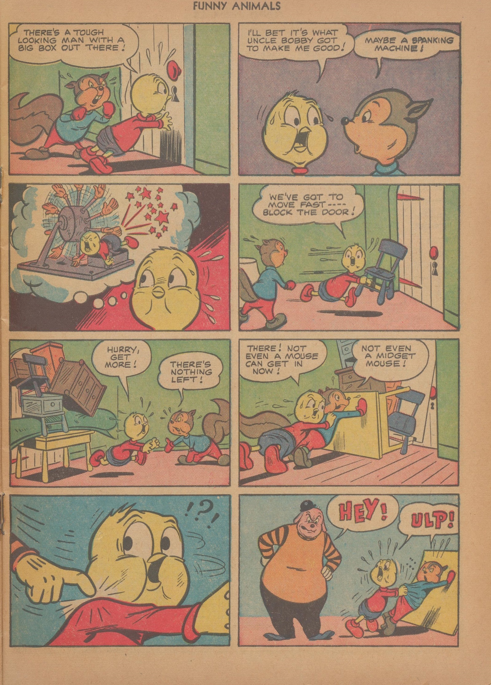 Read online Fawcett's Funny Animals comic -  Issue #70 - 7
