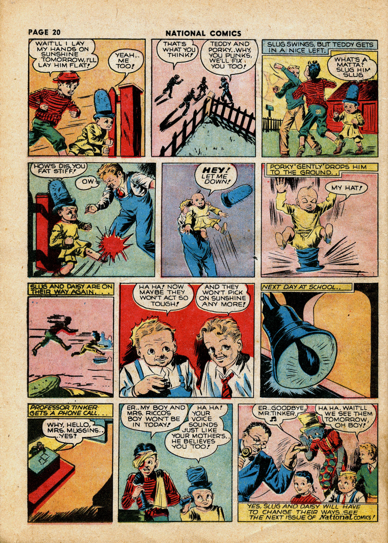 Read online National Comics comic -  Issue #7 - 22