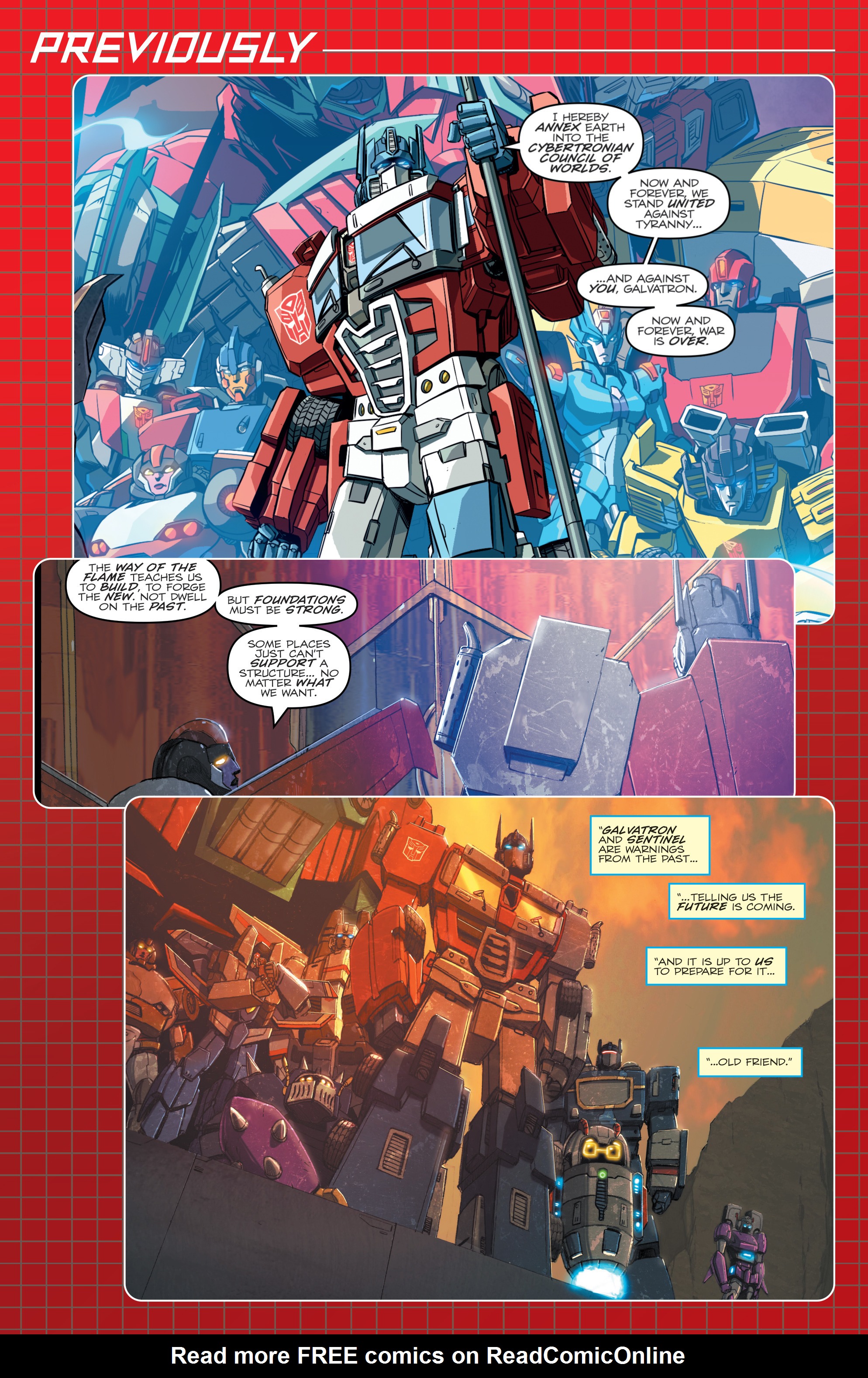 Read online Optimus Prime comic -  Issue #1 - 3