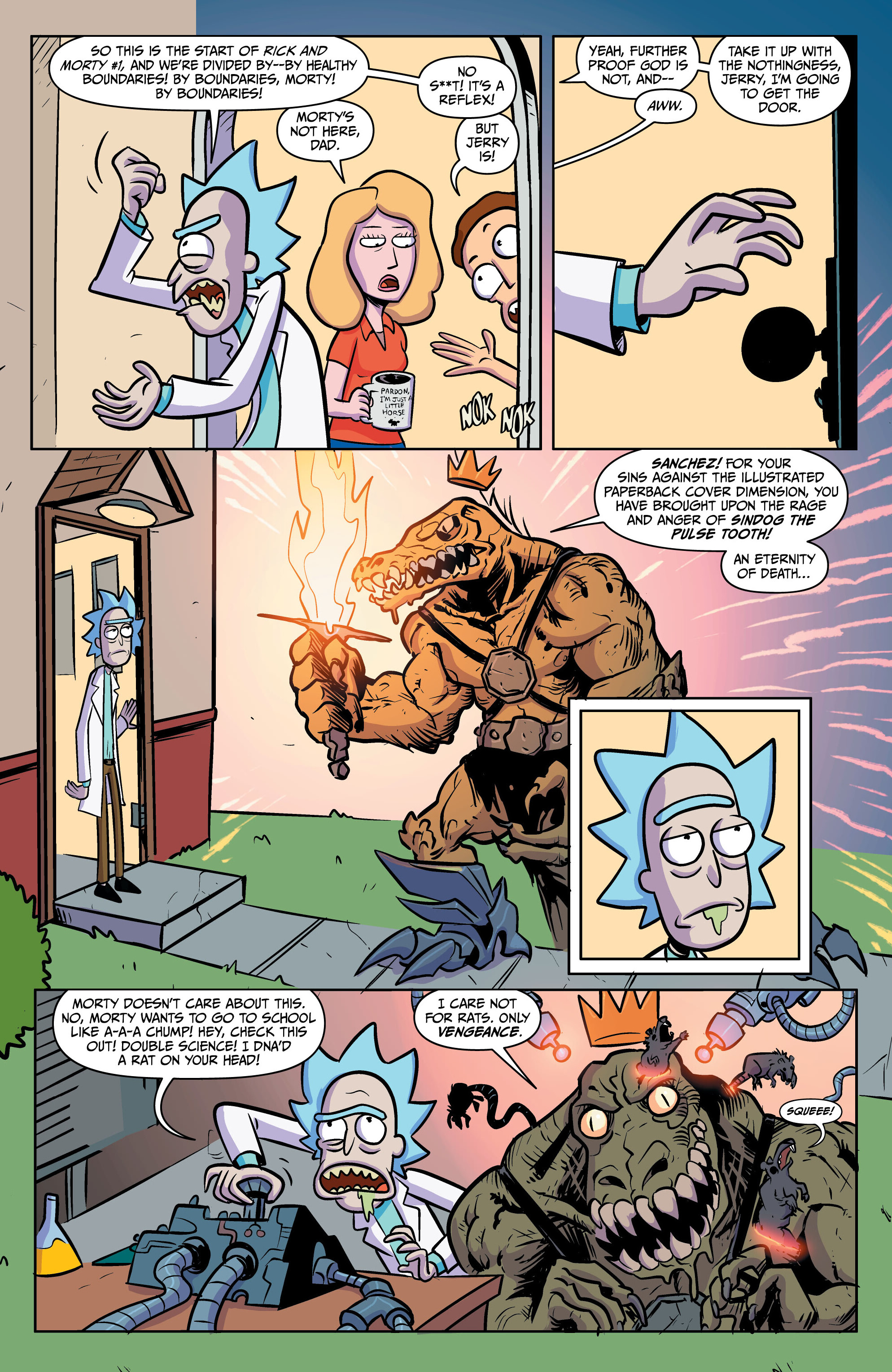 Read online Rick and Morty (2023) comic -  Issue #1 - 7