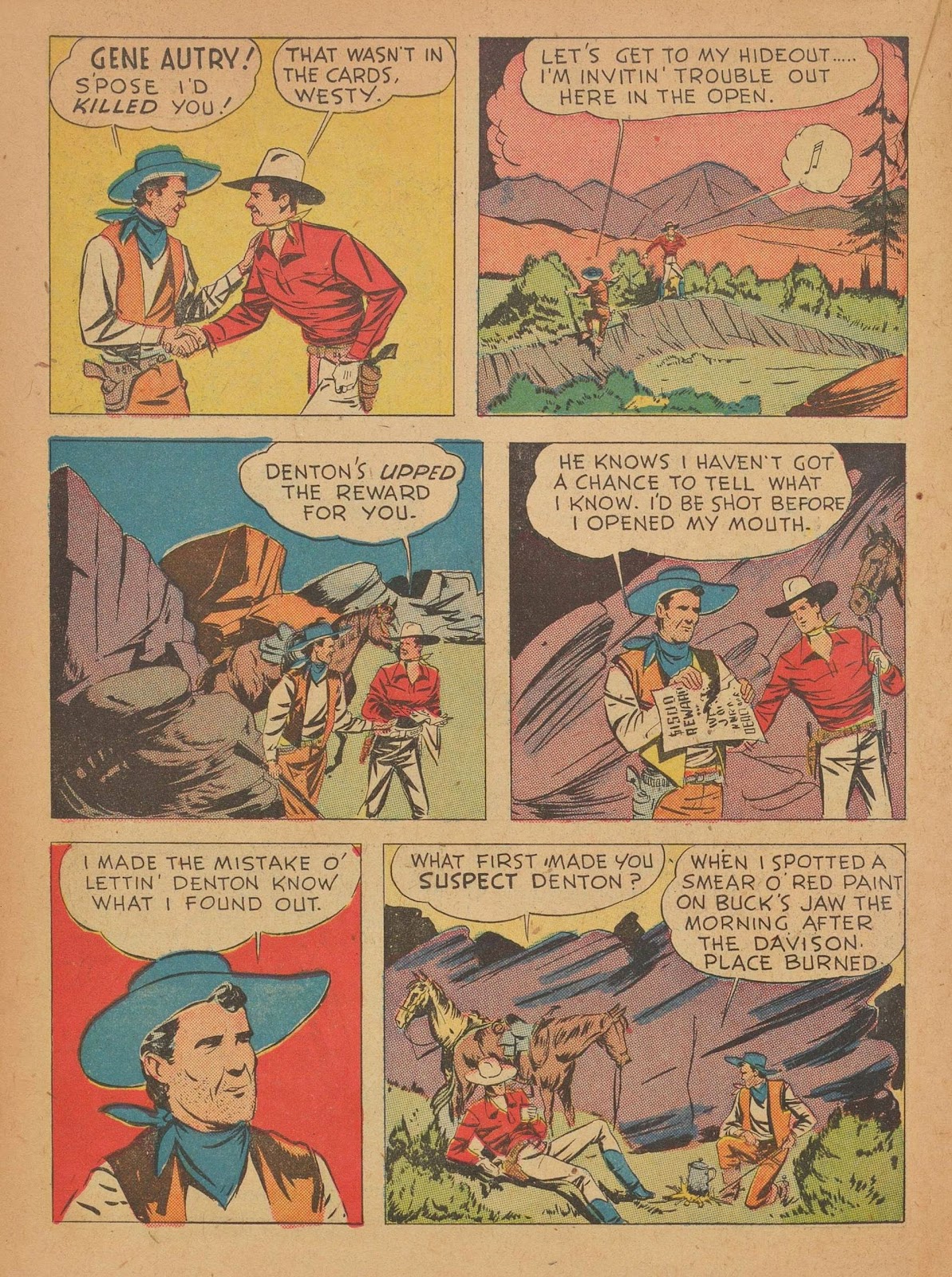 Gene Autry Comics issue 9 - Page 34