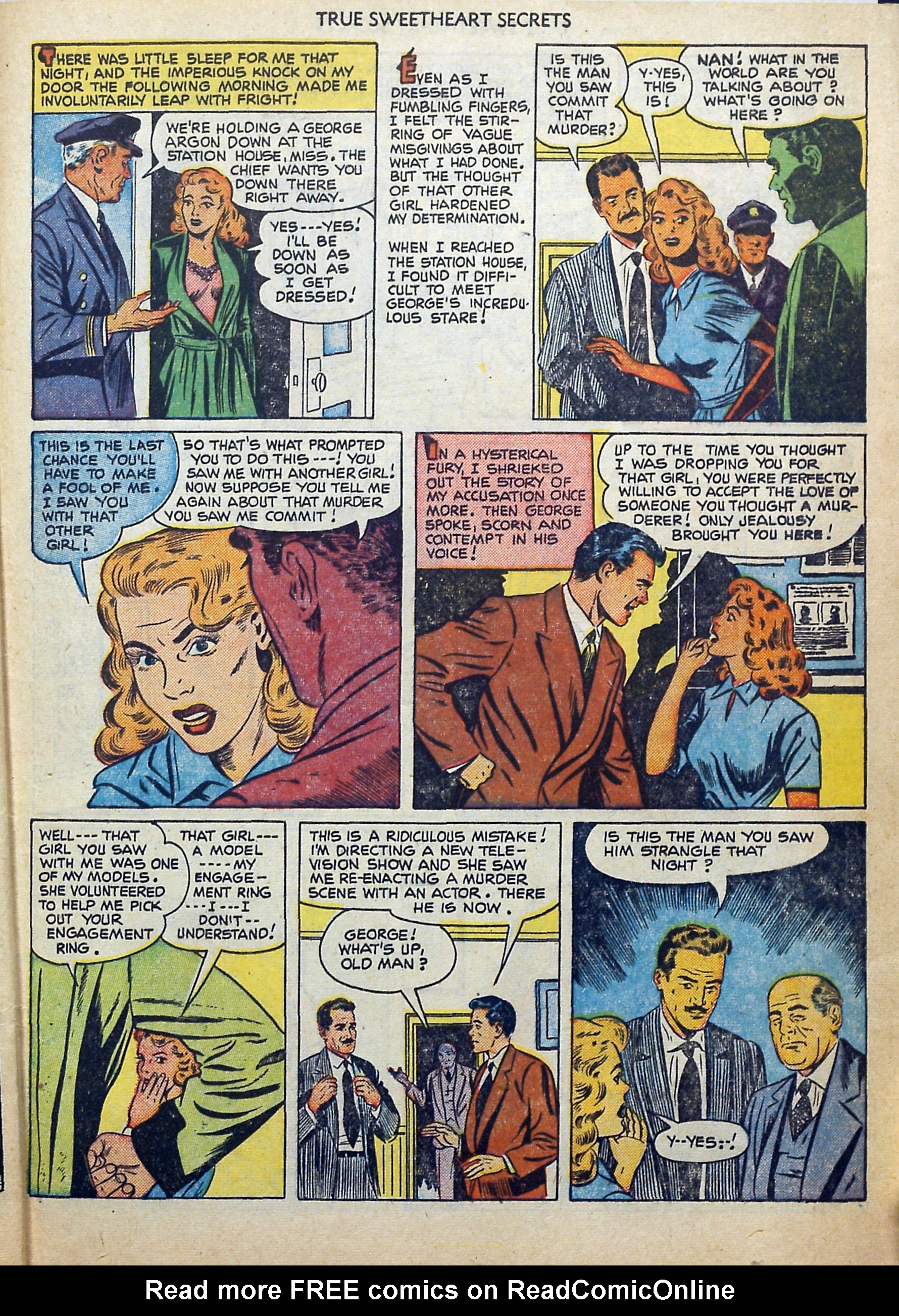 Read online True Sweetheart Secrets comic -  Issue #4 - 33