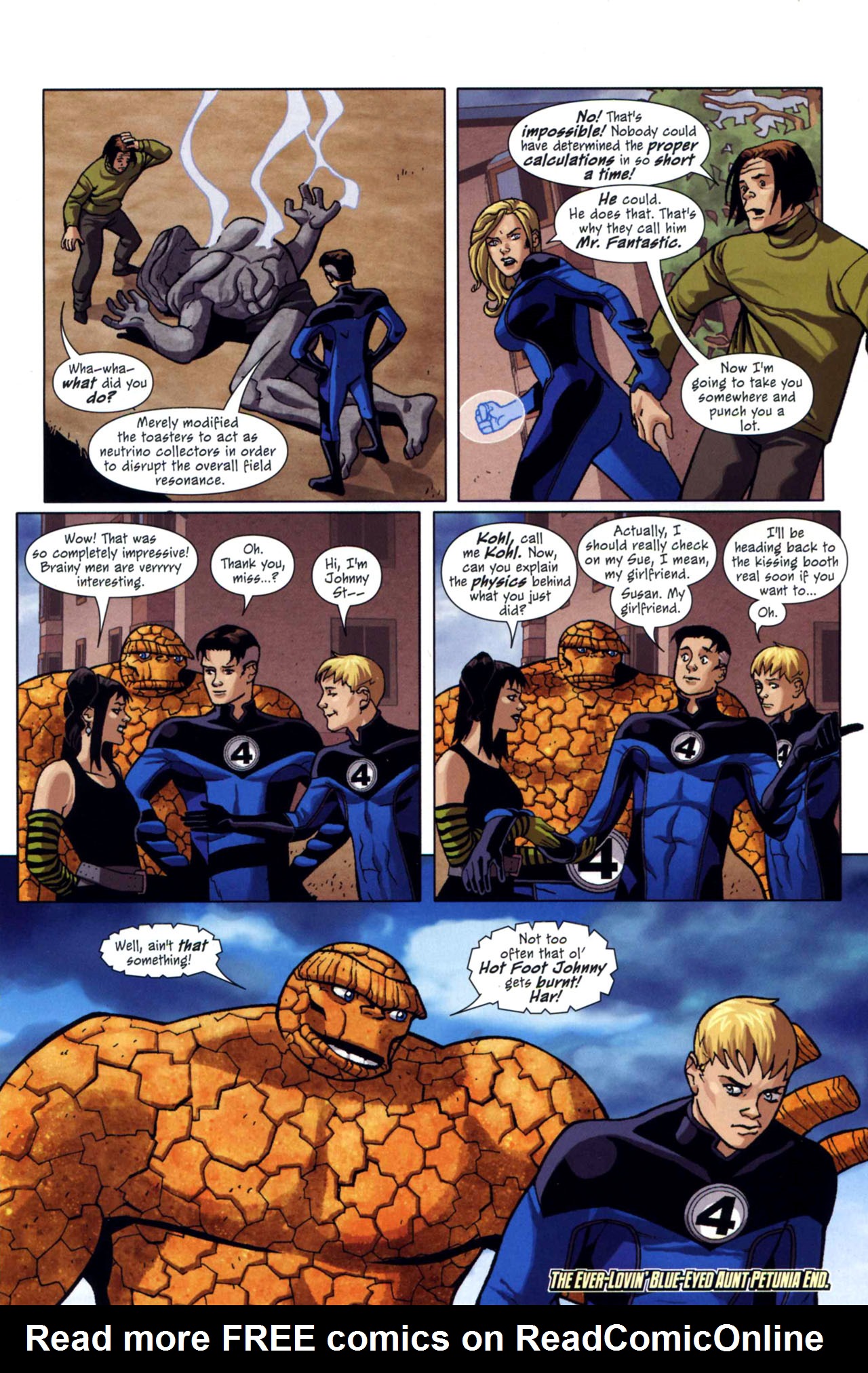 Read online Marvel Adventures Fantastic Four comic -  Issue #34 - 23