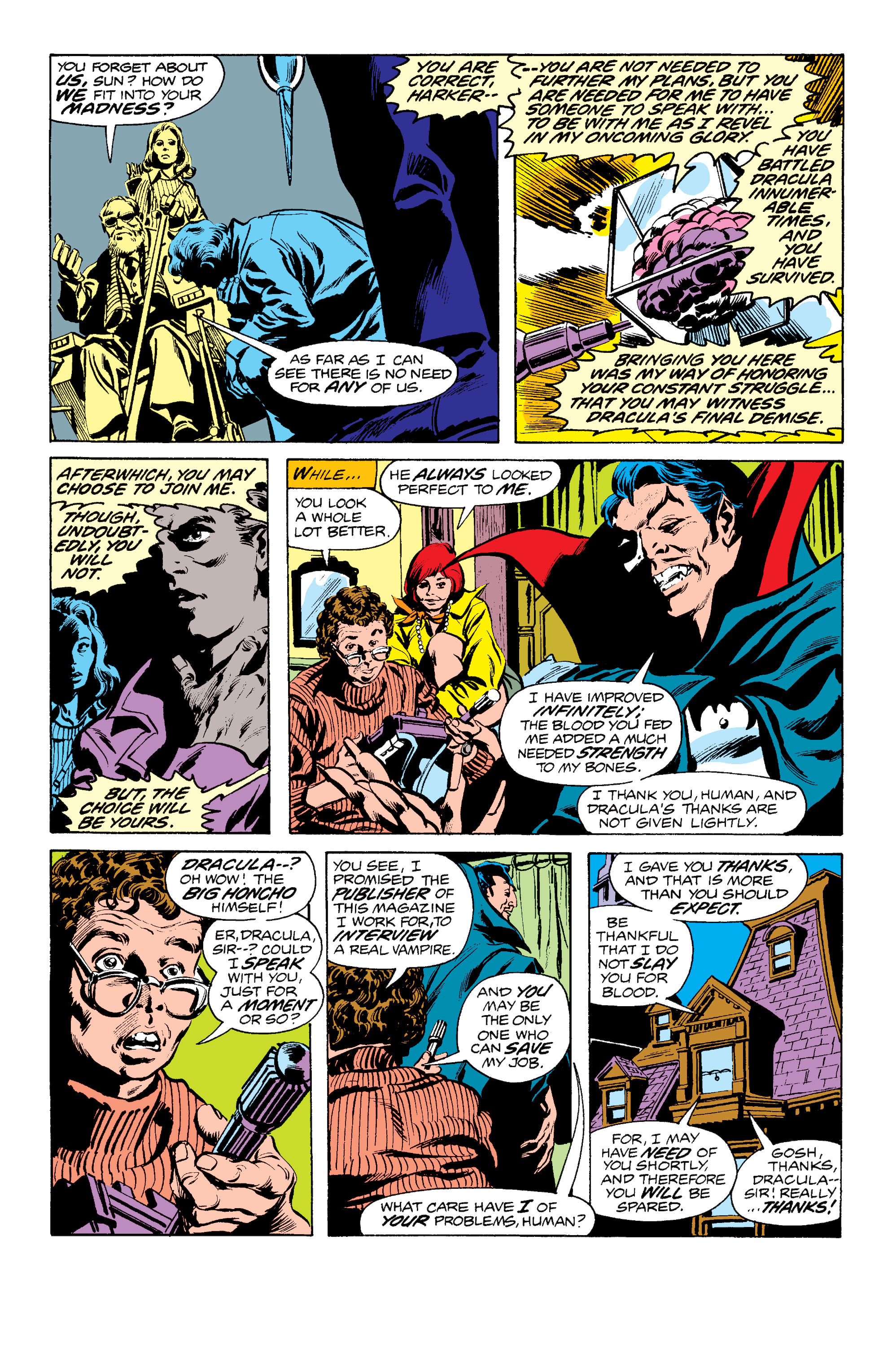 Read online Tomb of Dracula (1972) comic -  Issue # _The Complete Collection 4 (Part 2) - 63