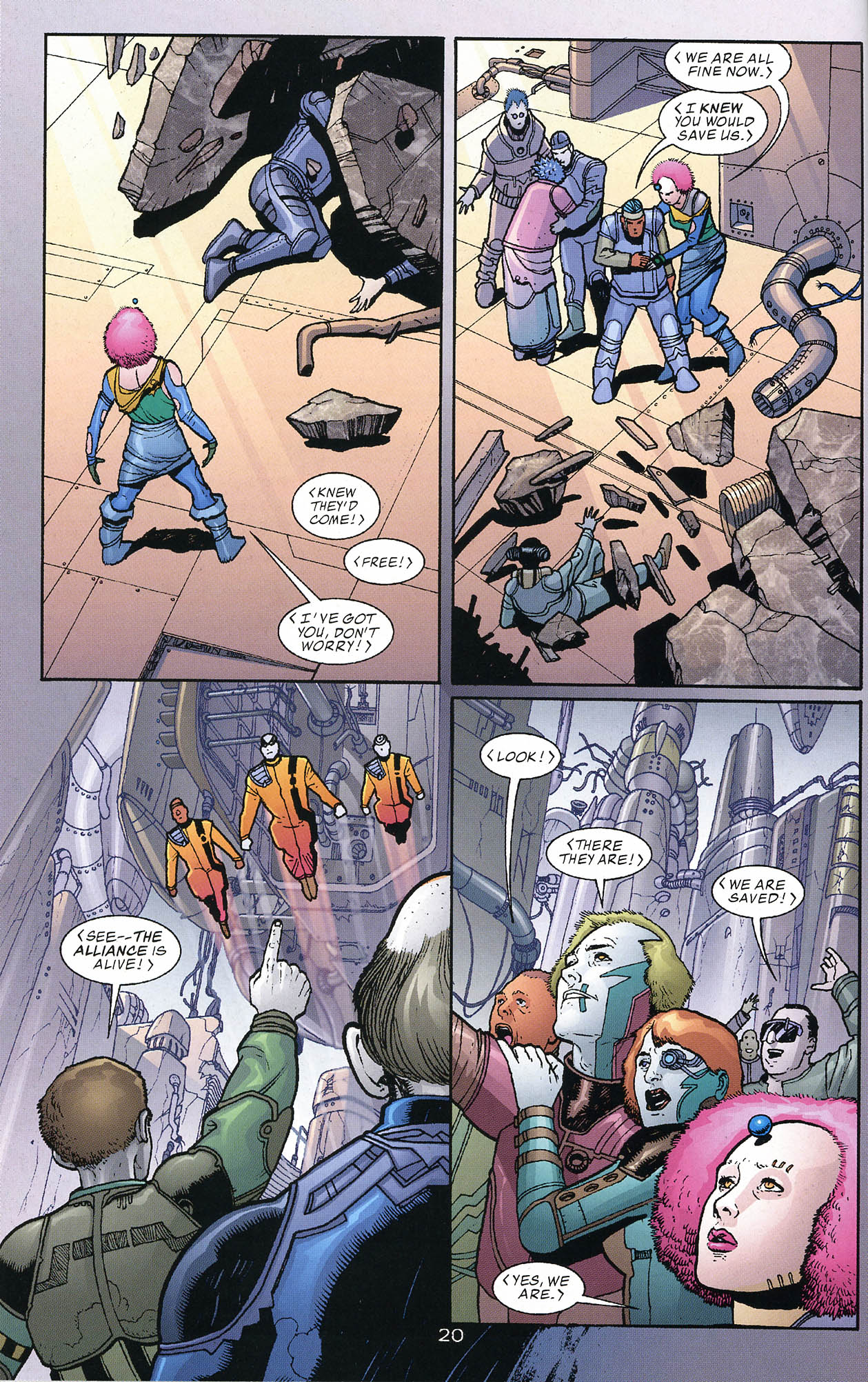 Read online JLA/Haven: Arrival comic -  Issue # Full - 20