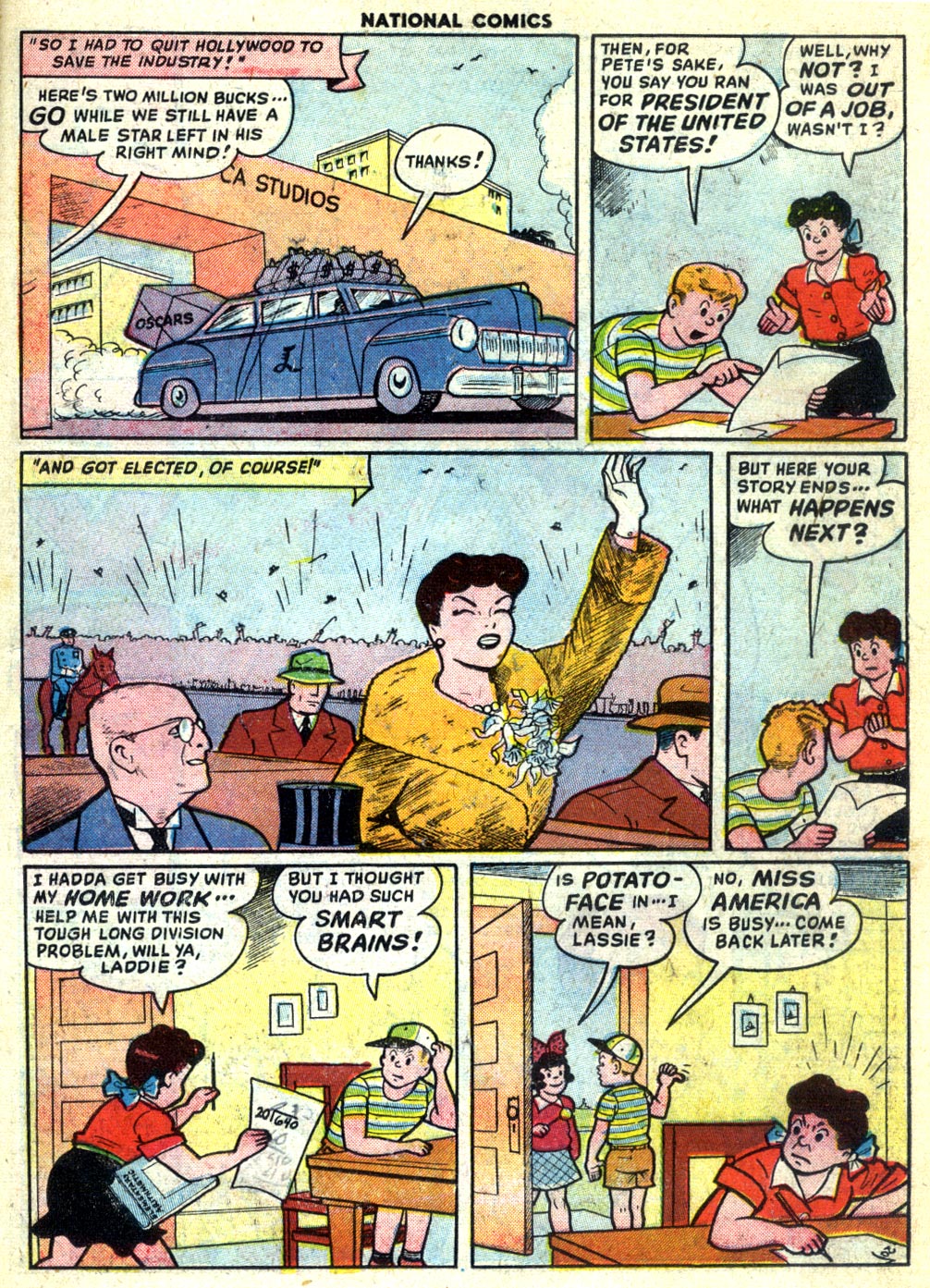 Read online National Comics comic -  Issue #73 - 23