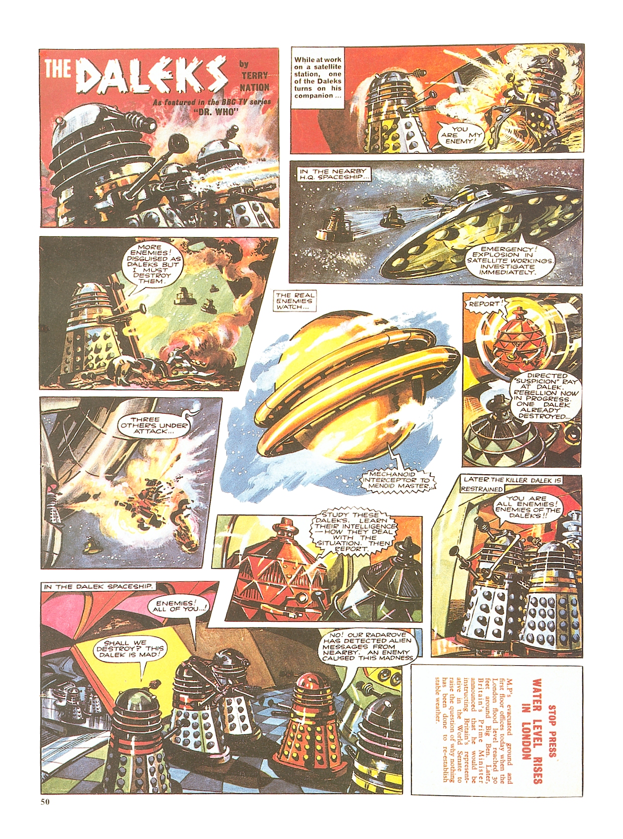 Read online Dalek Chronicles comic -  Issue # TPB - 50