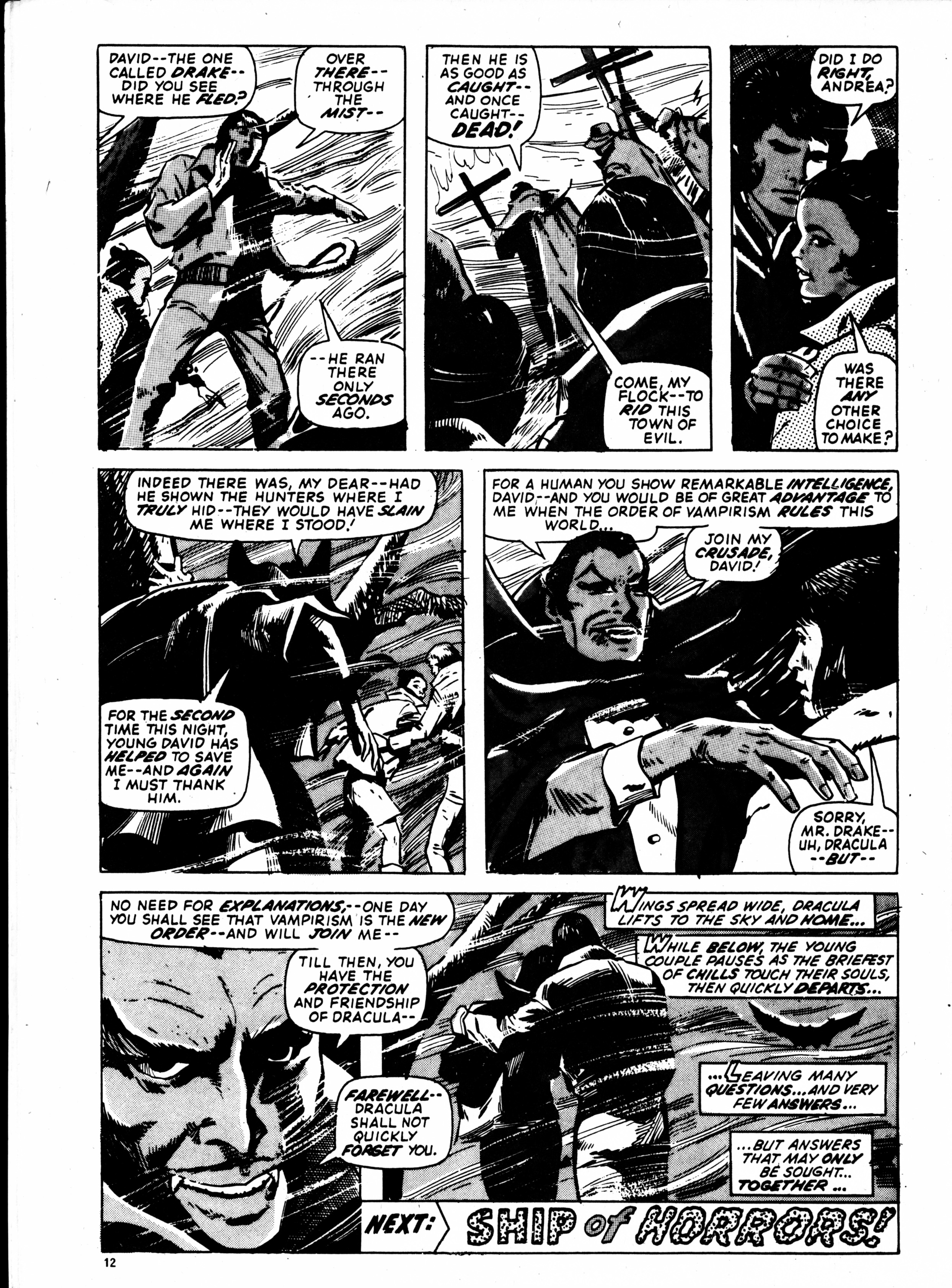 Read online Dracula Lives (1974) comic -  Issue #19 - 12