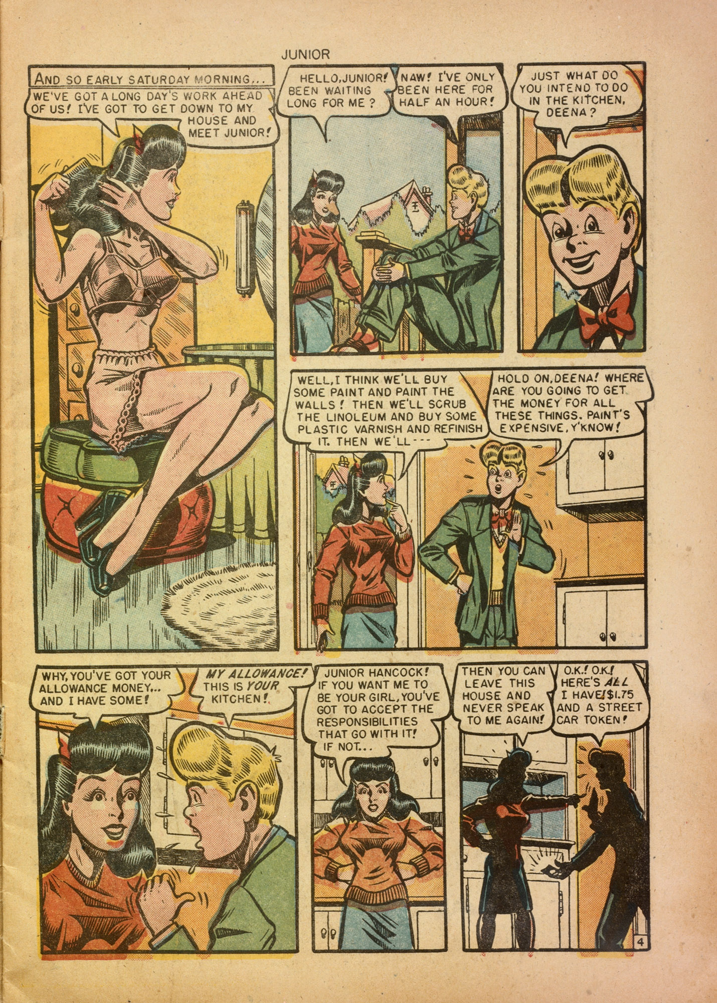 Read online Junior (1947) comic -  Issue #12 - 5
