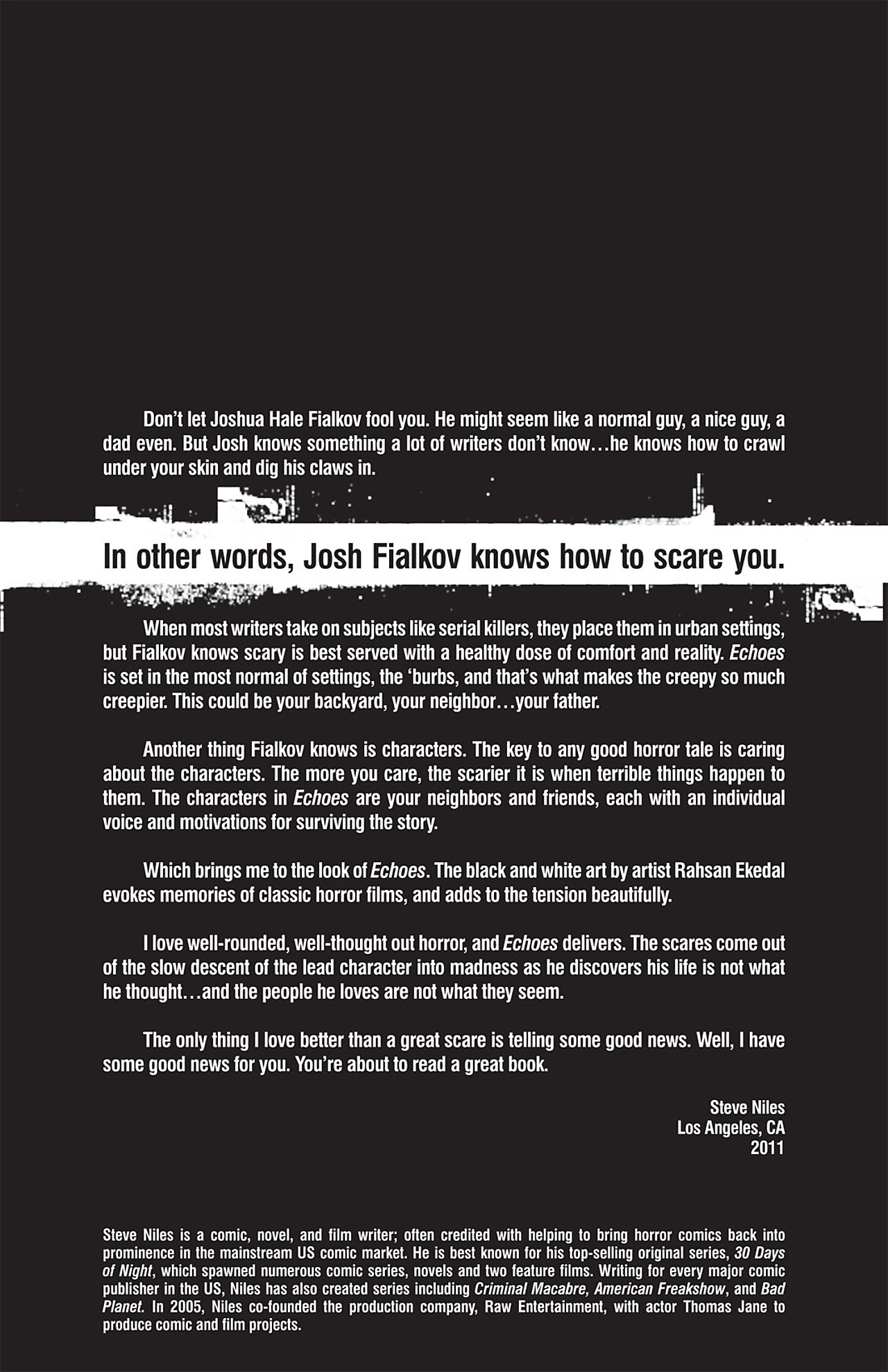 Read online Echoes comic -  Issue # TPB - 6