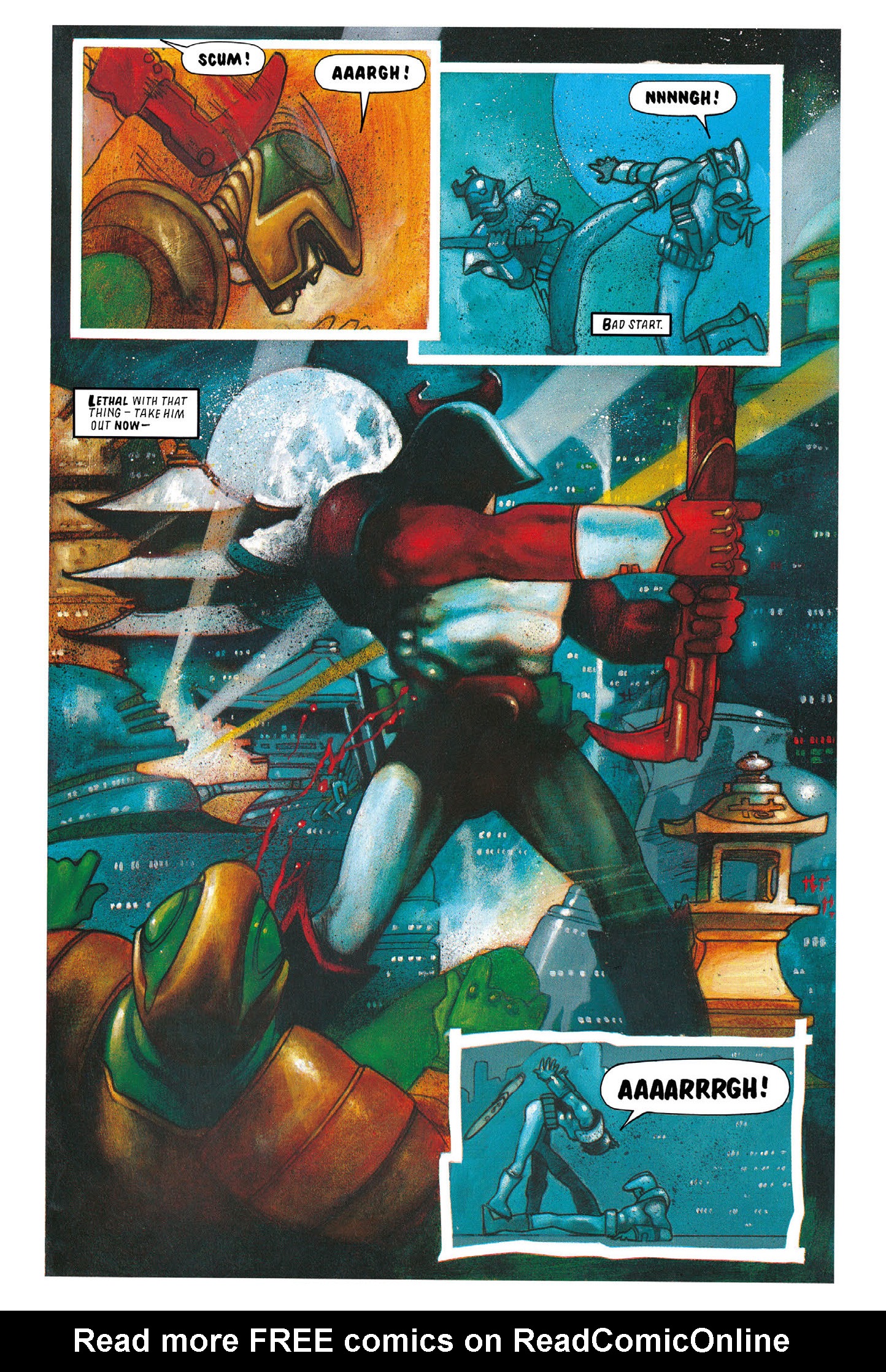 Read online Essential Judge Dredd: Judgement Day comic -  Issue # TPB - 24