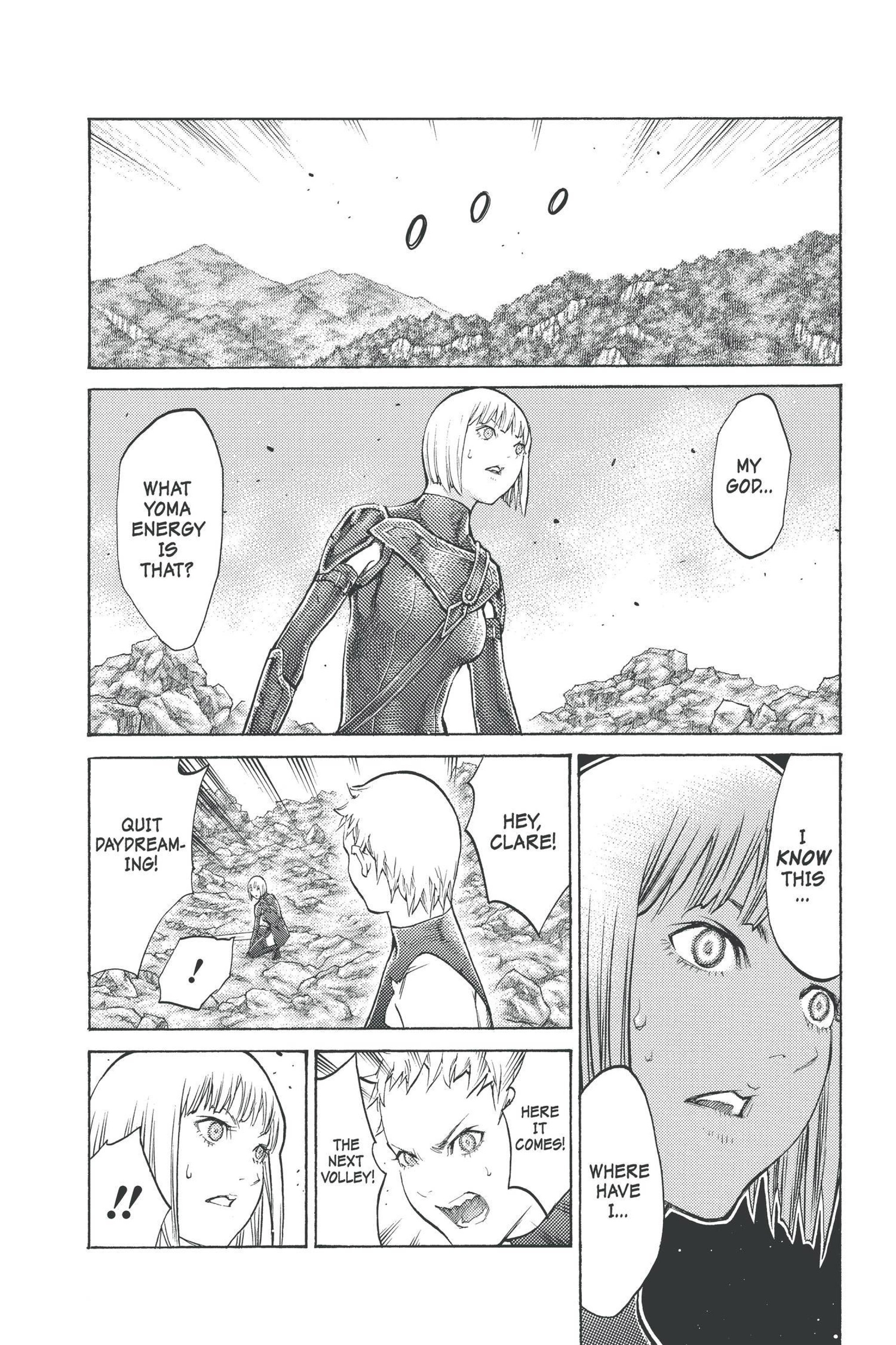 Read online Claymore comic -  Issue #18 - 104