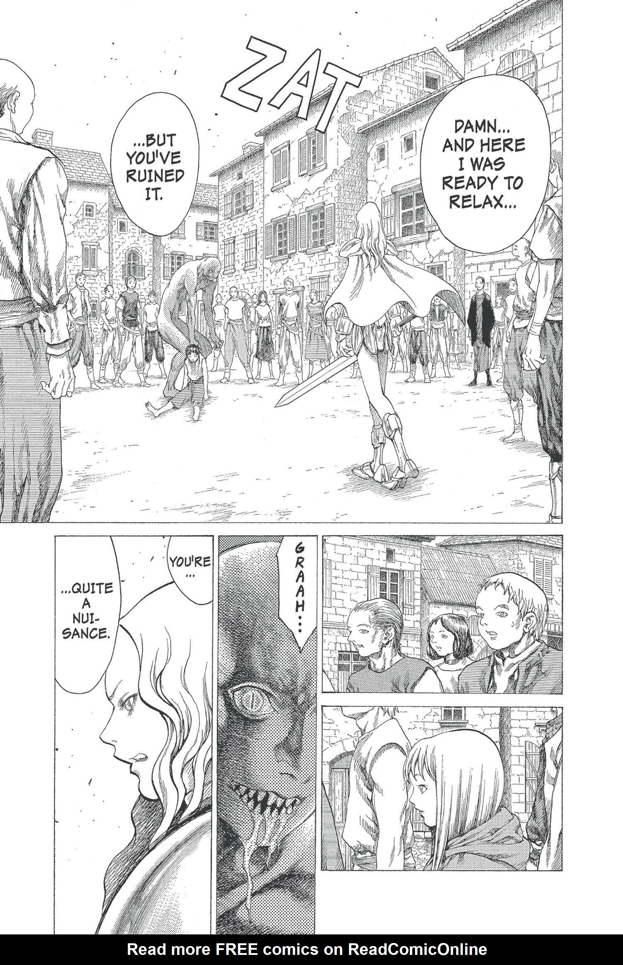 Read online Claymore comic -  Issue #4 - 95