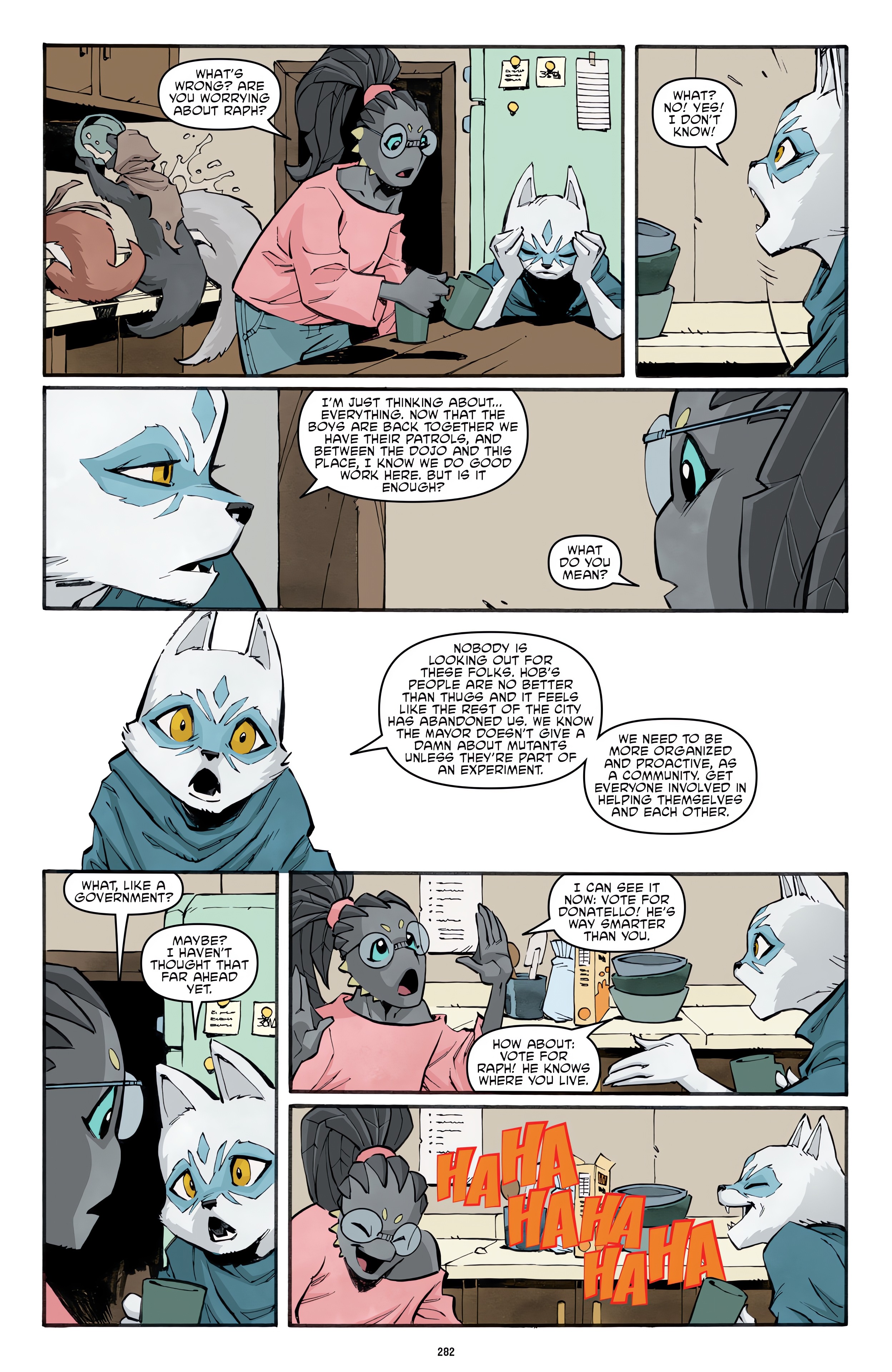 Read online Teenage Mutant Ninja Turtles: The IDW Collection comic -  Issue # TPB 14 (Part 3) - 82