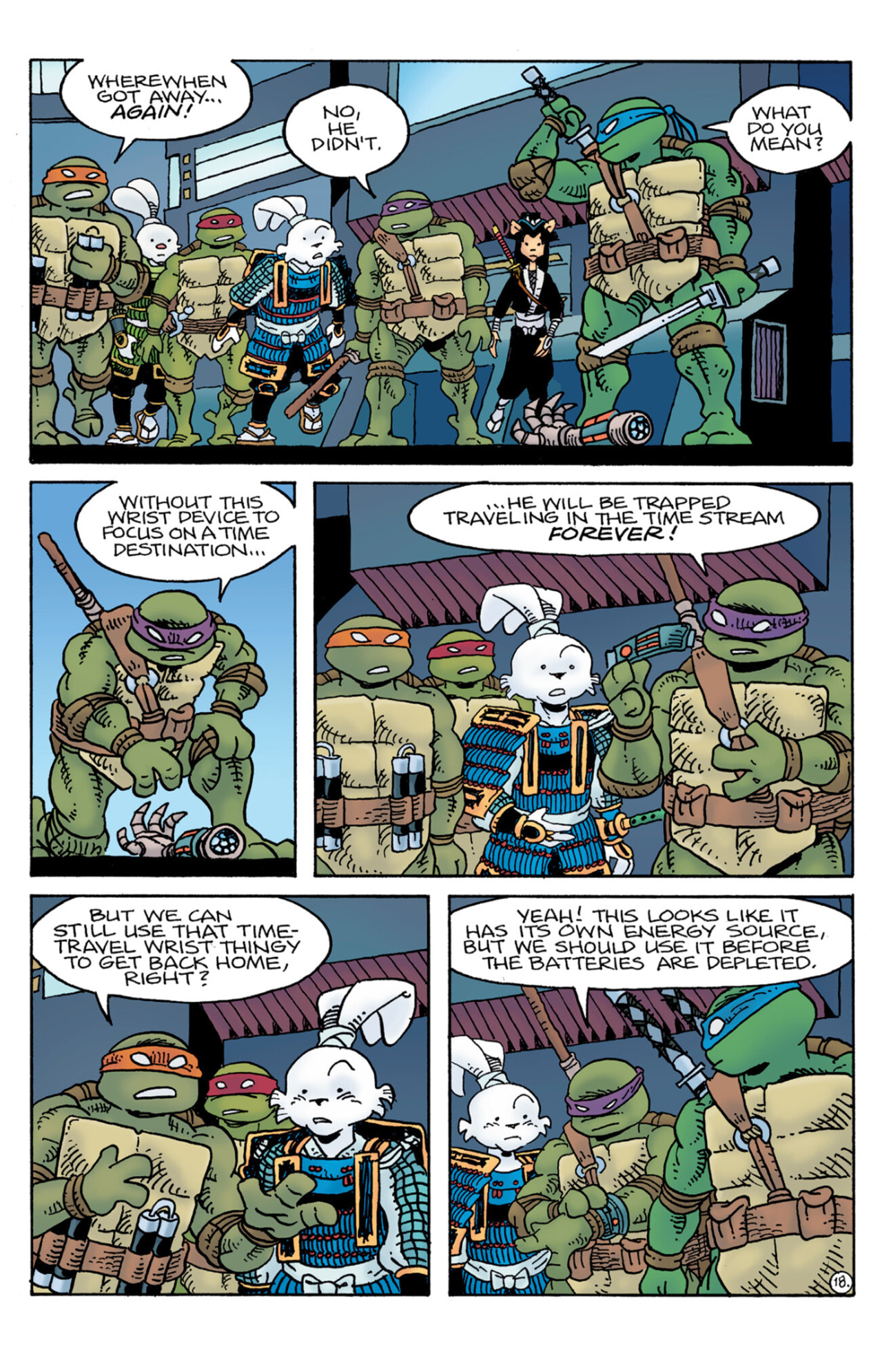 Read online Teenage Mutant Ninja Turtles/Usagi Yojimbo: WhereWhen comic -  Issue #5 - 20