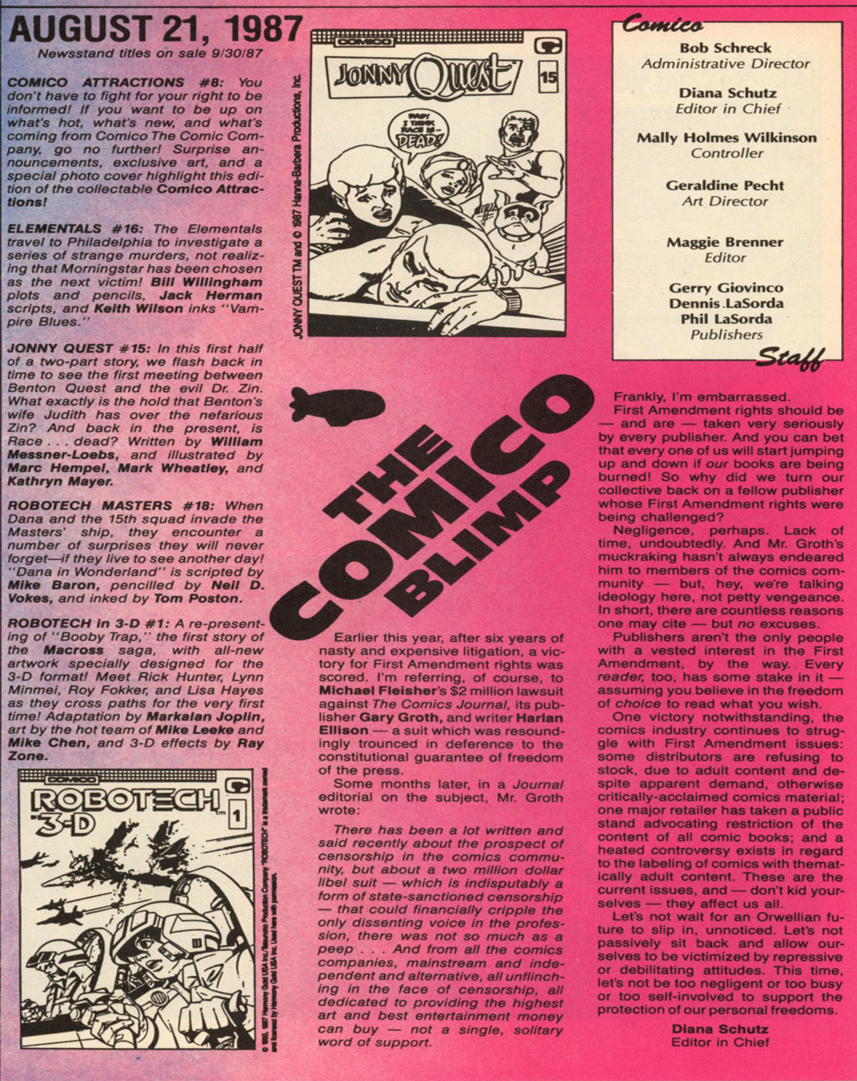 Read online Robotech Masters comic -  Issue #17 - 23