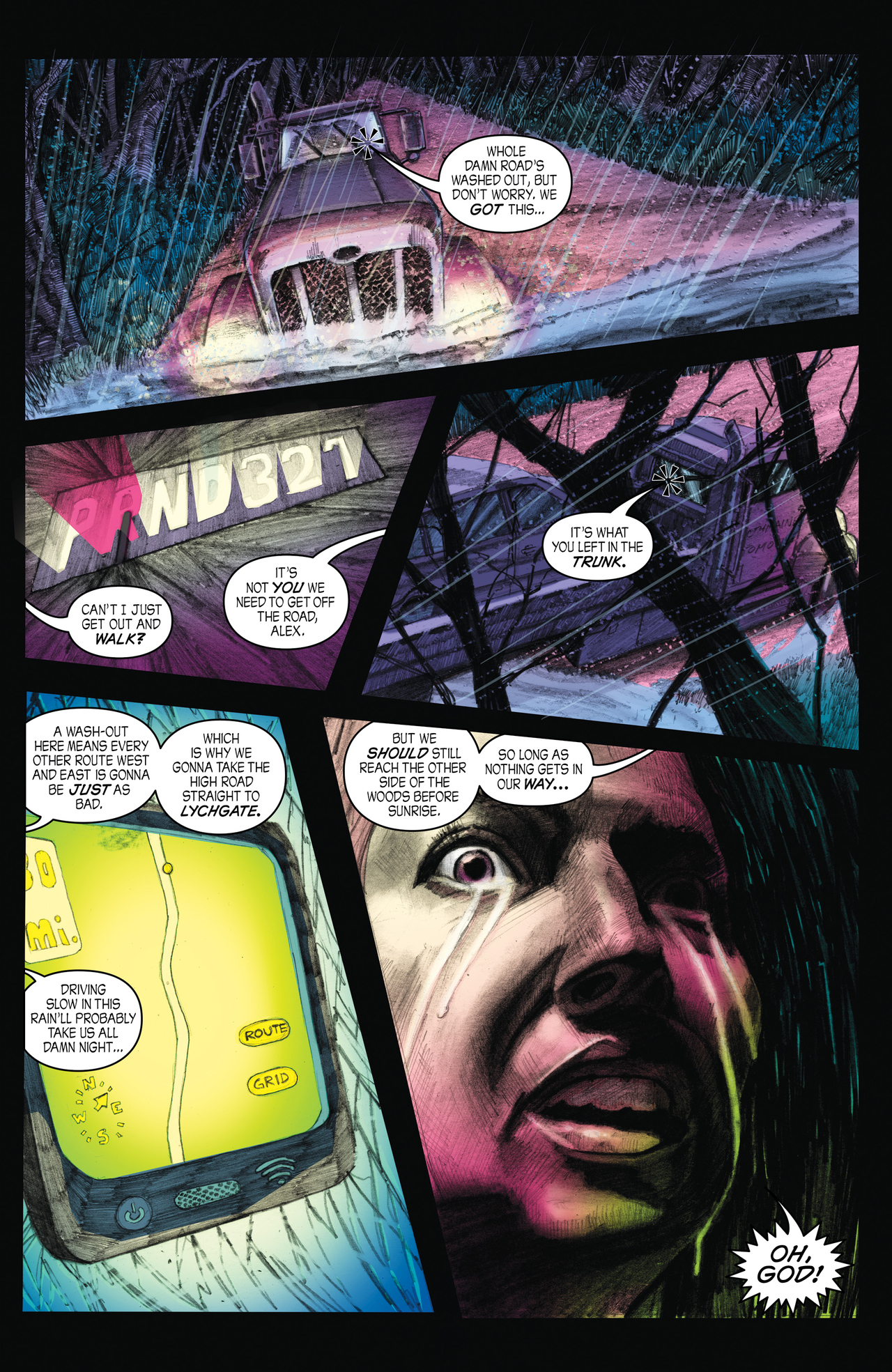 Read online John Carpenter's Night Terrors comic -  Issue # The Coffin Road - 38
