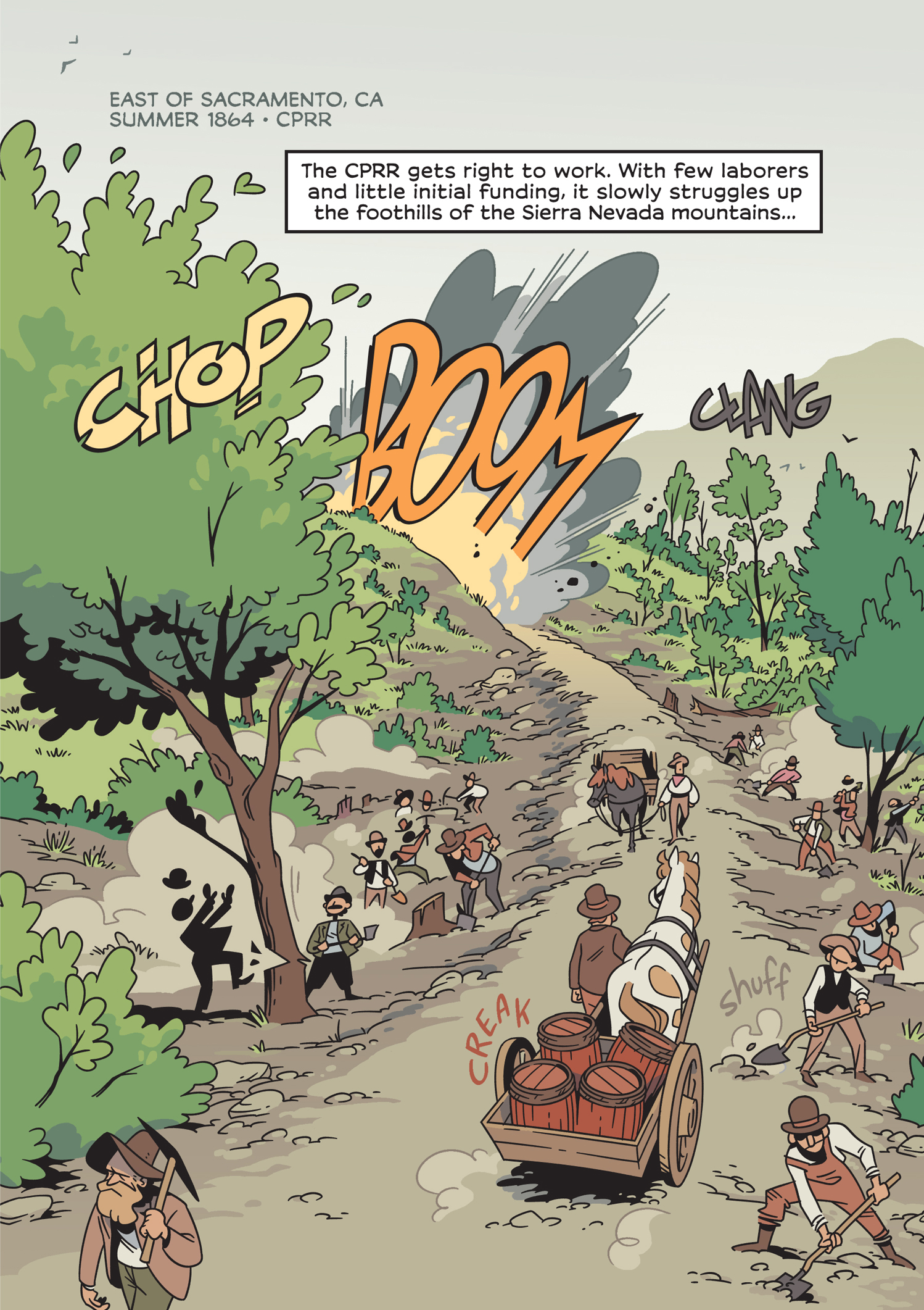 Read online History Comics comic -  Issue # The Transcontinental Railroad - 14