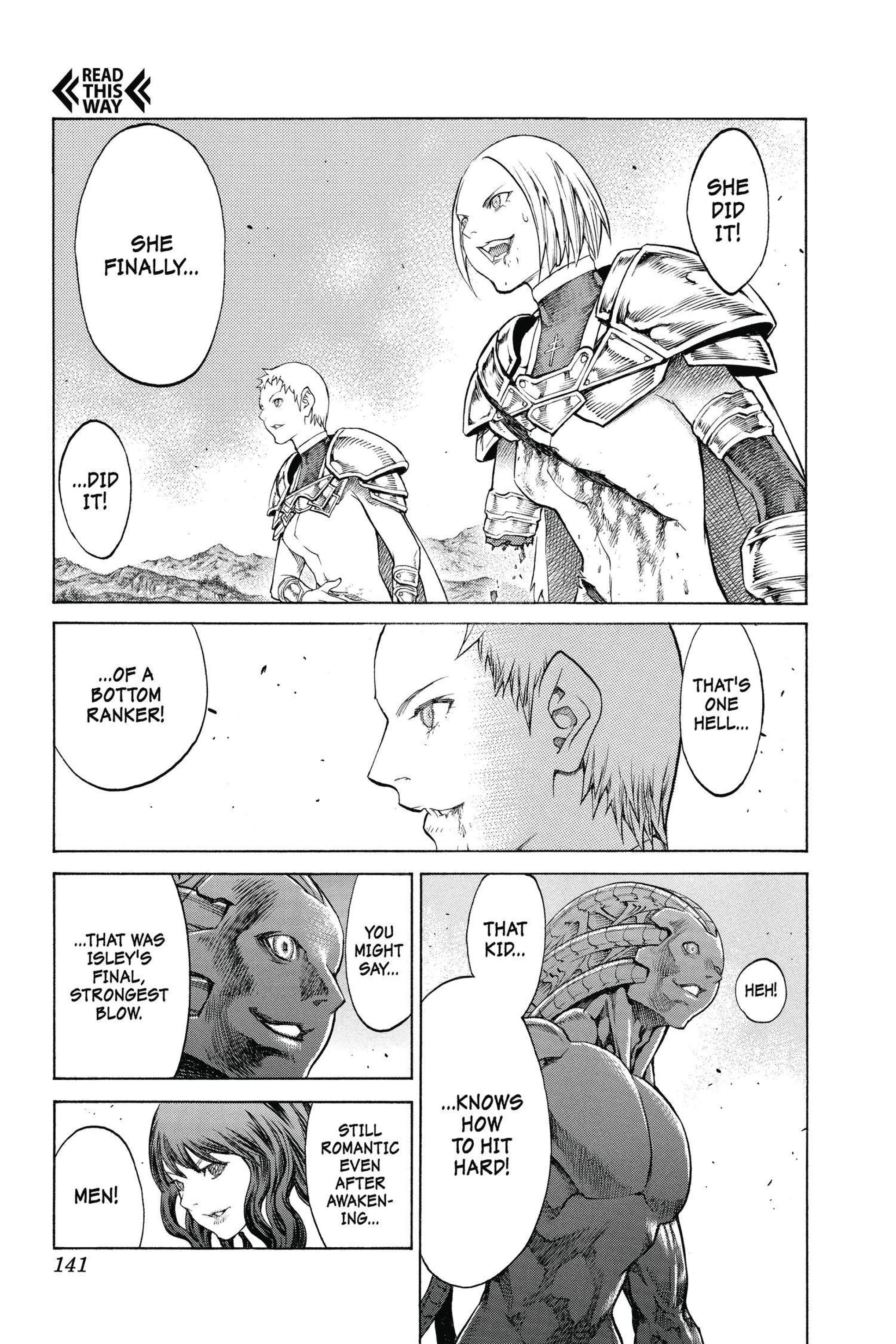 Read online Claymore comic -  Issue #26 - 121