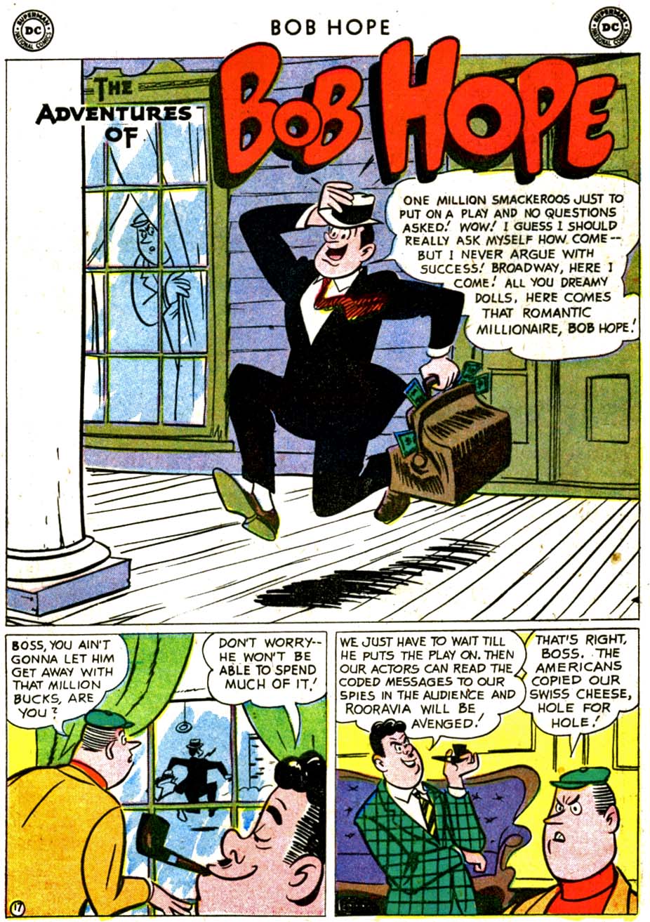 Read online The Adventures of Bob Hope comic -  Issue #62 - 23