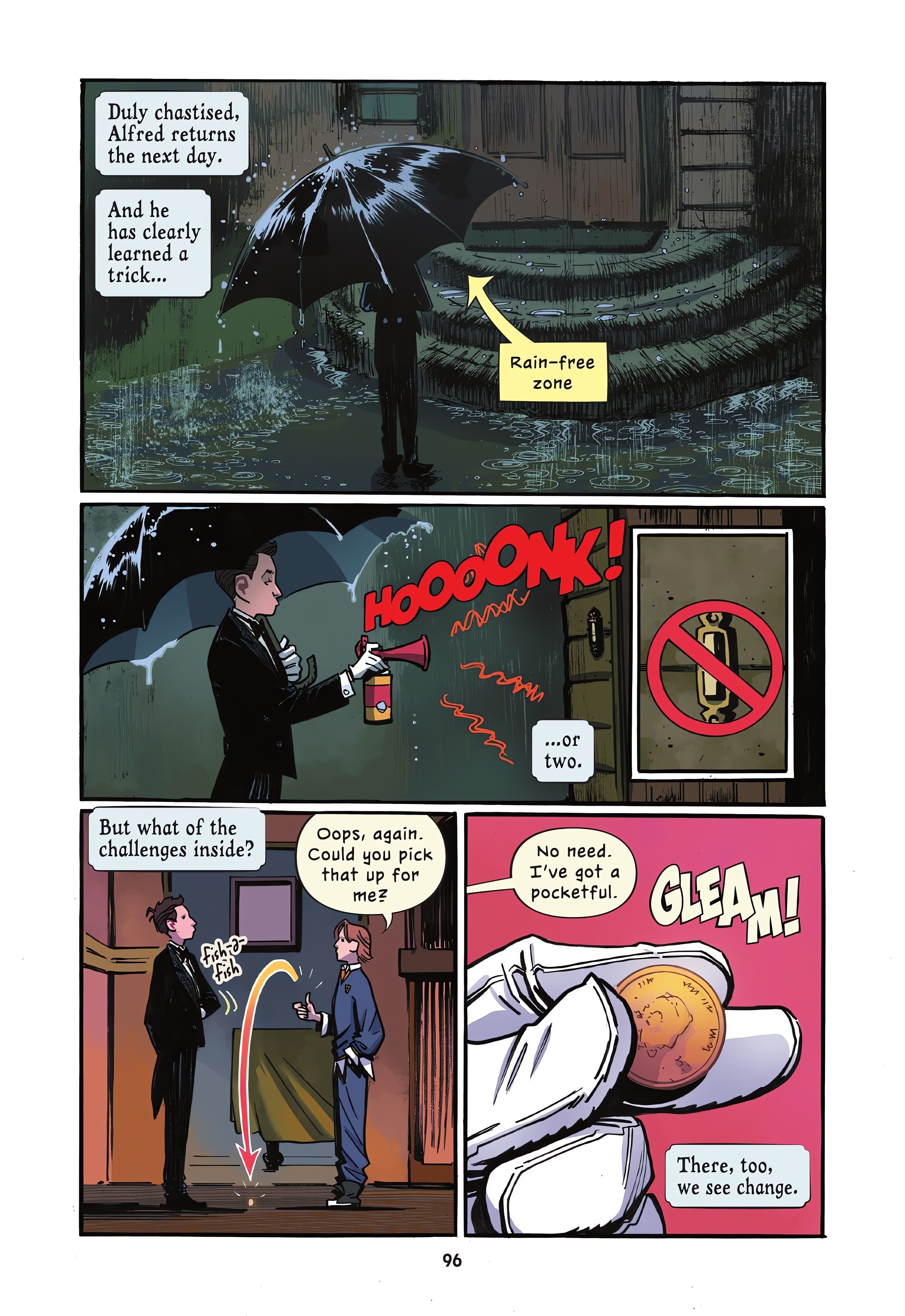 Read online Young Alfred: Pain in the Butler comic -  Issue # TPB (Part 1) - 91