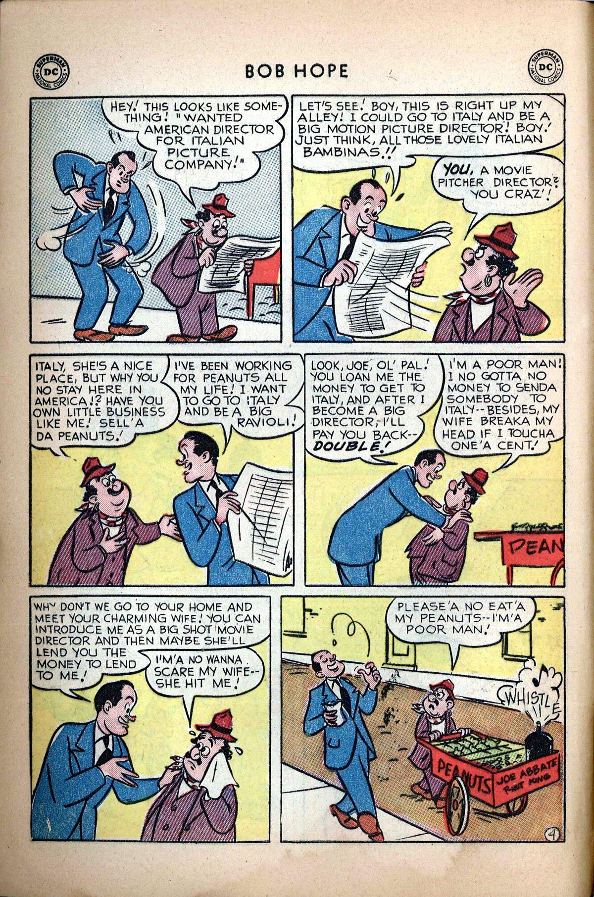 Read online The Adventures of Bob Hope comic -  Issue #23 - 6
