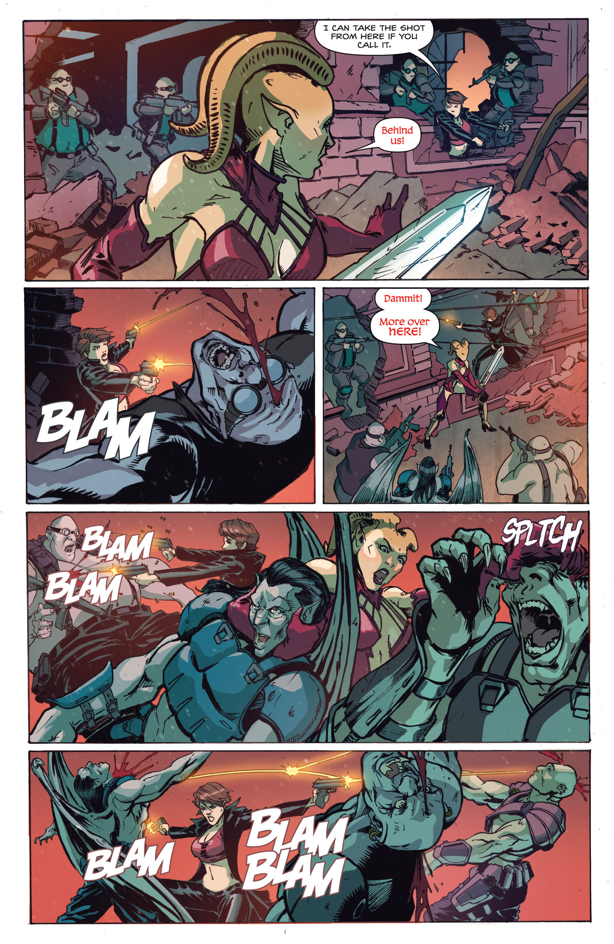 Read online Grimm Fairy Tales presents Inferno: Rings of Hell comic -  Issue #1 - 16