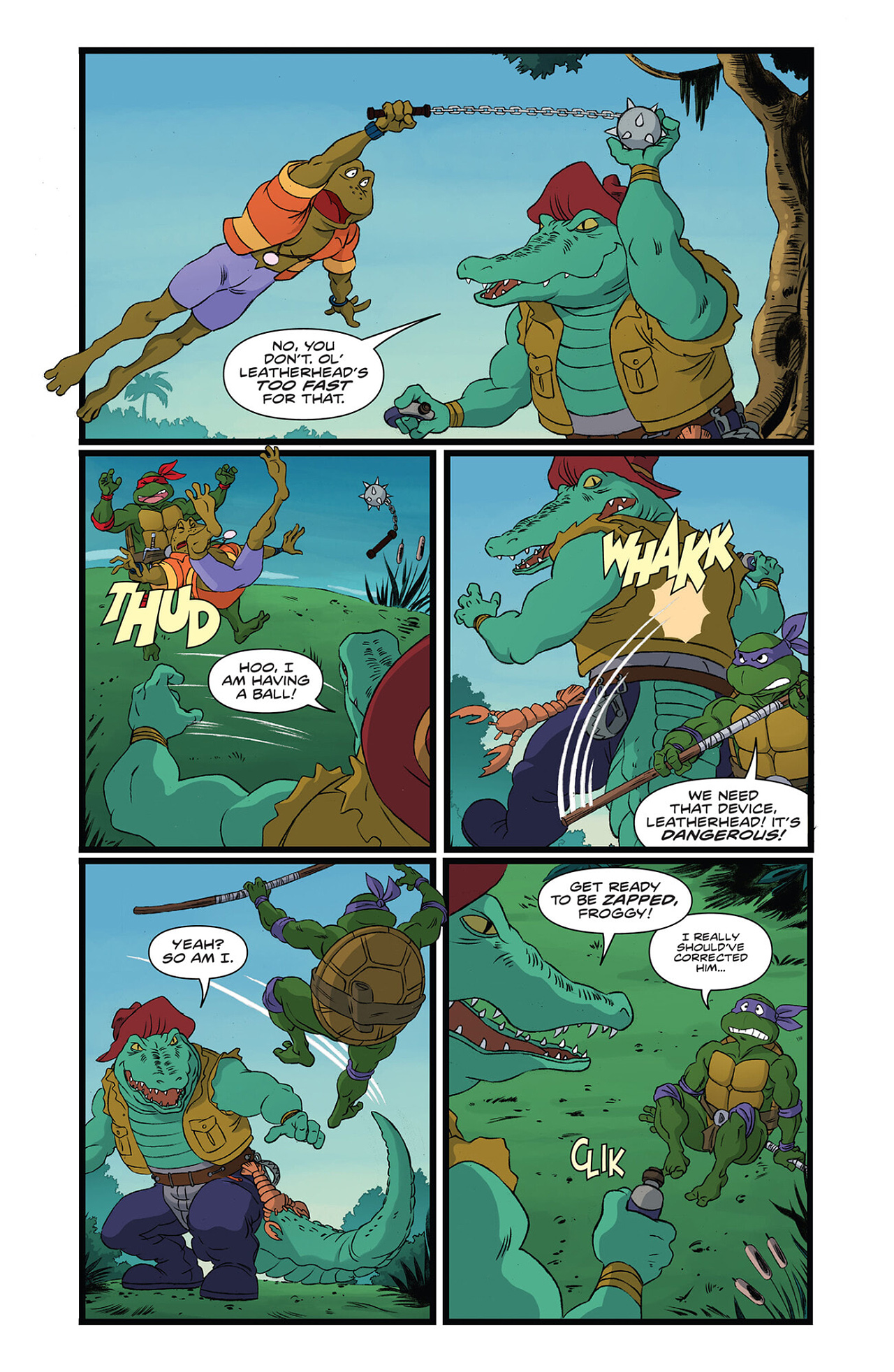 Read online Teenage Mutant Ninja Turtles: Saturday Morning Adventures Continued comic -  Issue #4 - 16