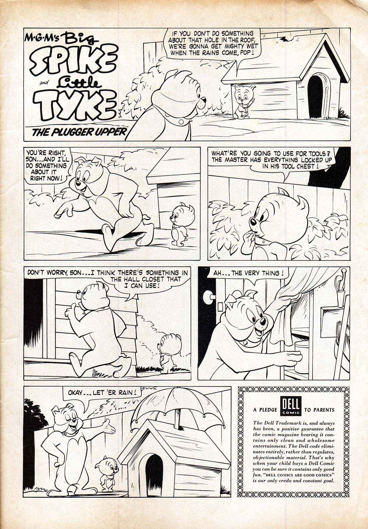 Read online M.G.M's Spike and Tyke comic -  Issue #22 - 35
