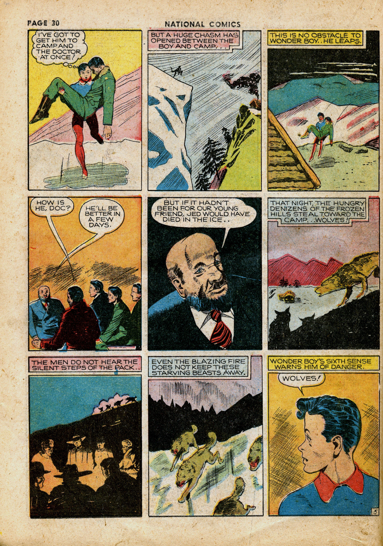 Read online National Comics comic -  Issue #7 - 32