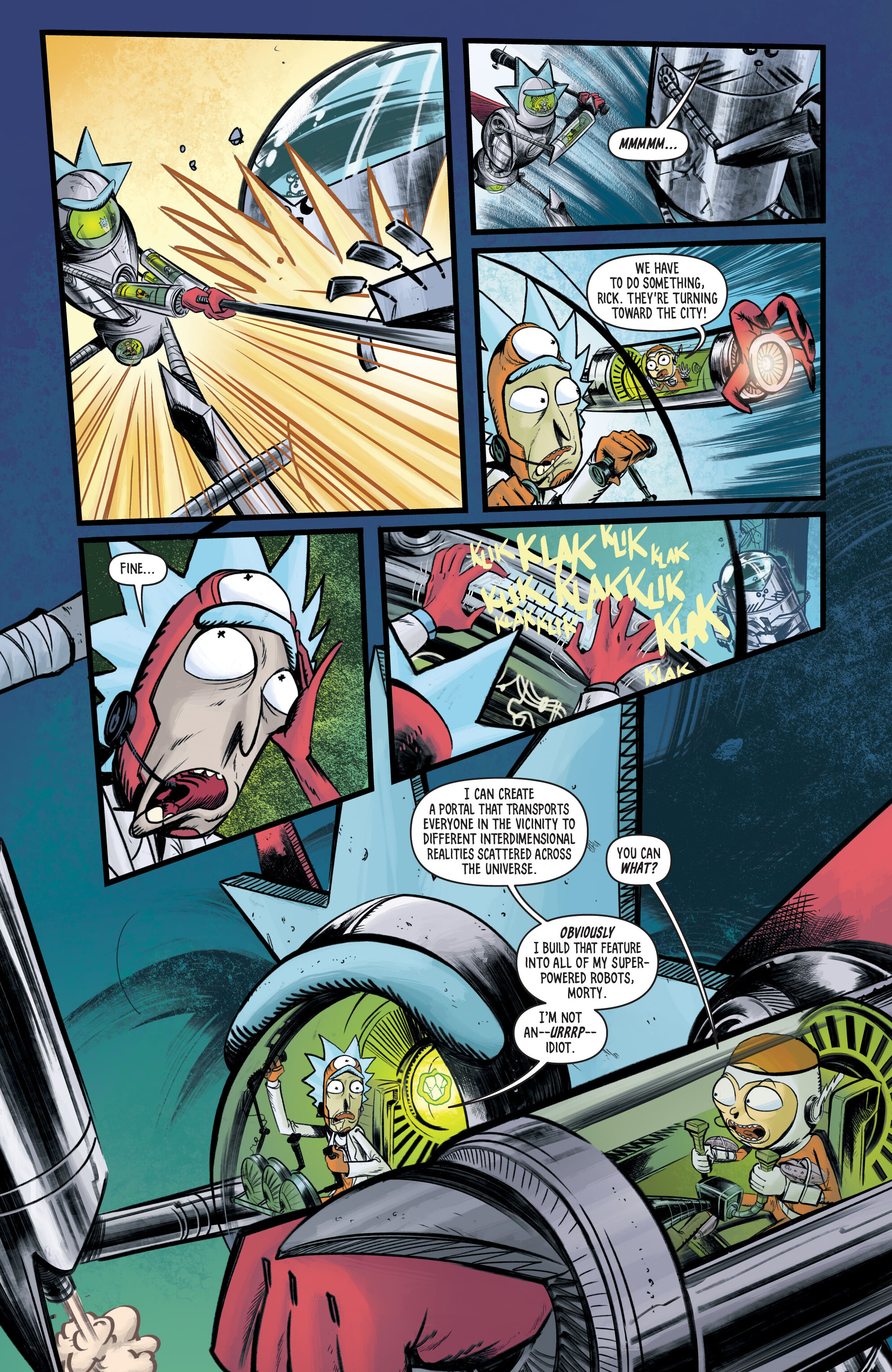 Read online Rick and Morty: Crisis on C-137 comic -  Issue # TPB - 90
